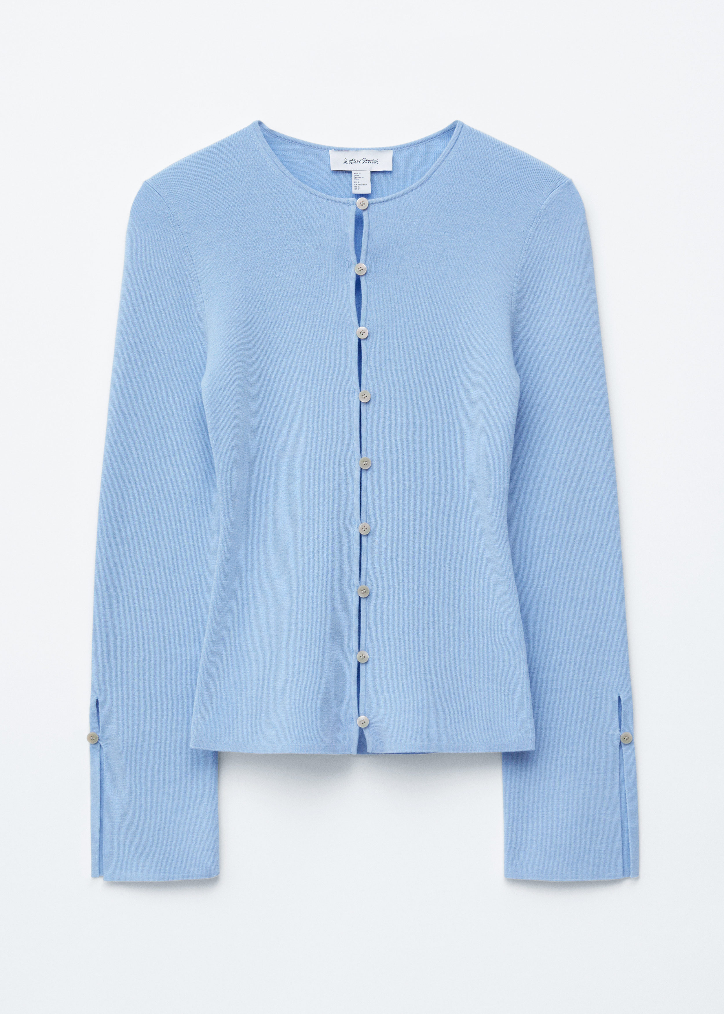 & Other Stories FITTED WOOL CARDIGAN