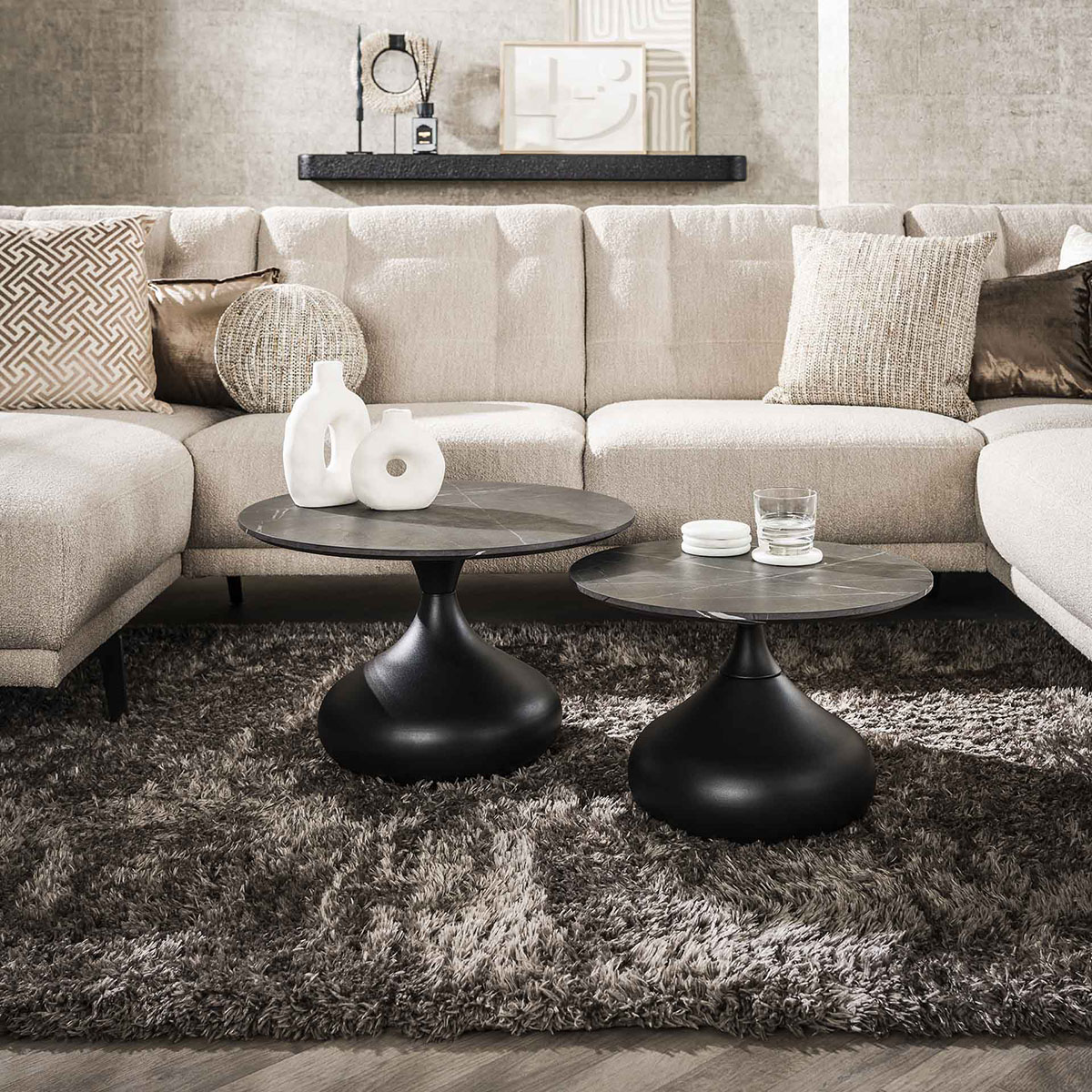 Salontafel Manchet (set van 2)