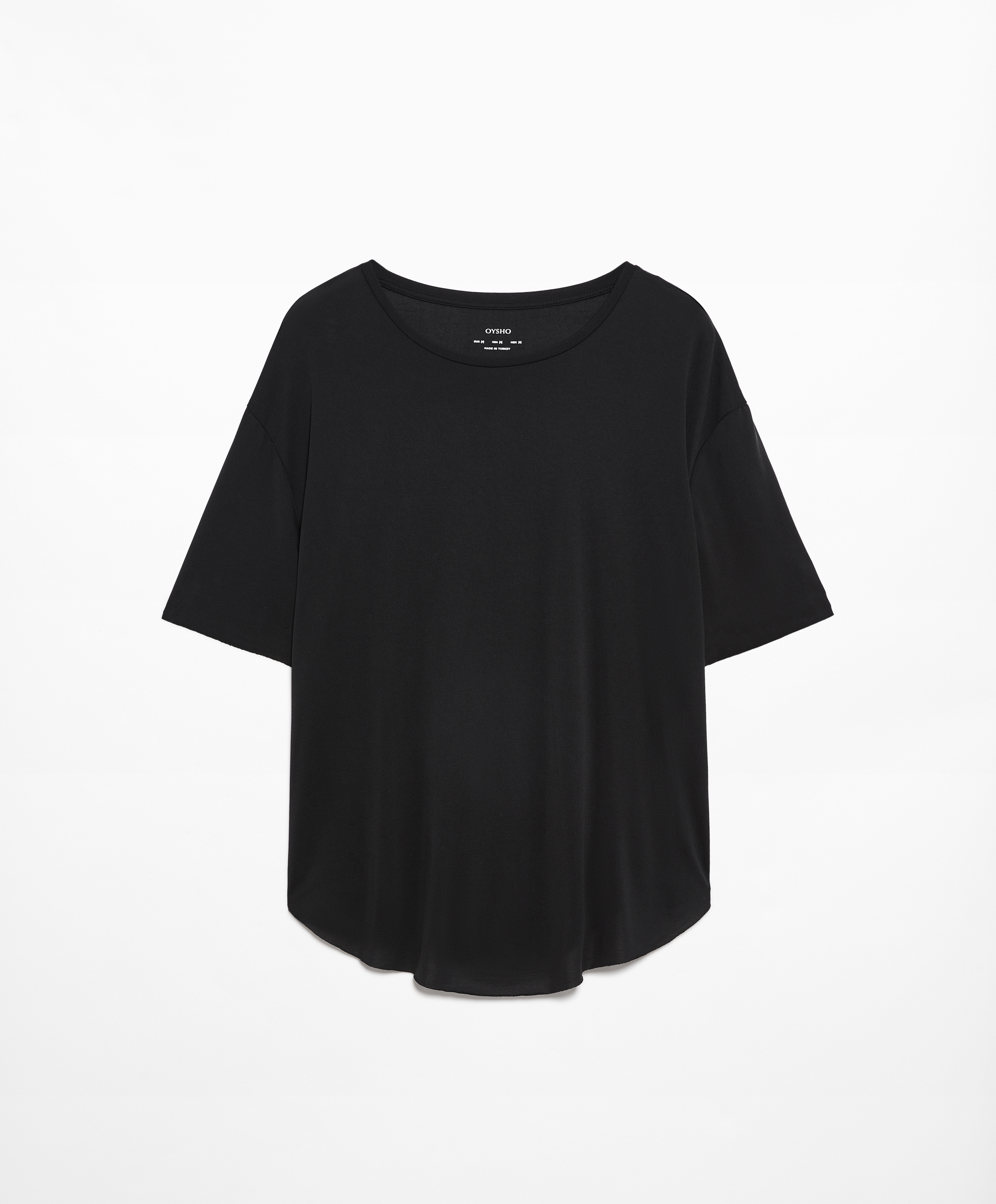 OYSHO Modal blend short-sleeved T-shirt