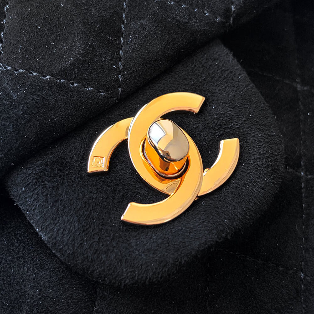 CHANEL Suede Classic Double Flap Handbag(HIGH-END GRADE) - Top Club