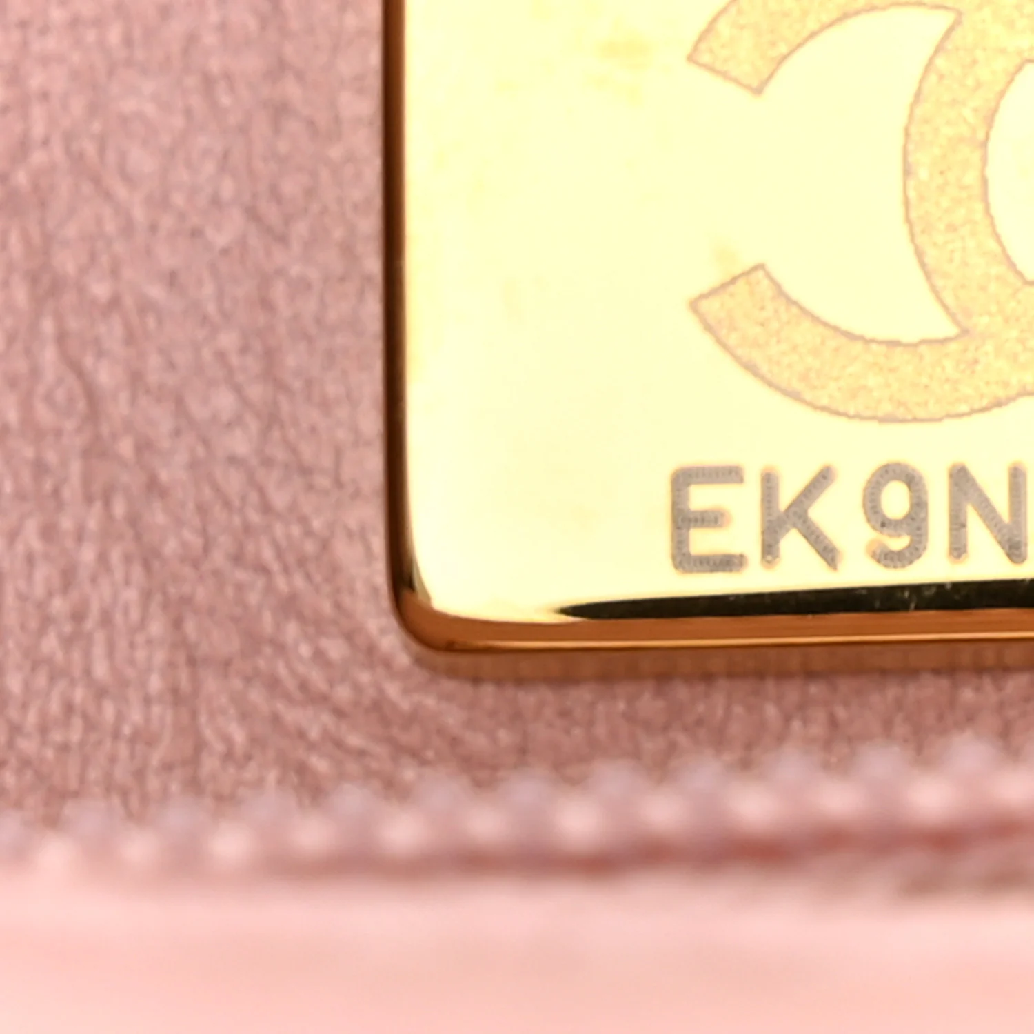Lambskin Crystal Diamante Small Flap Light Pink - Top Club