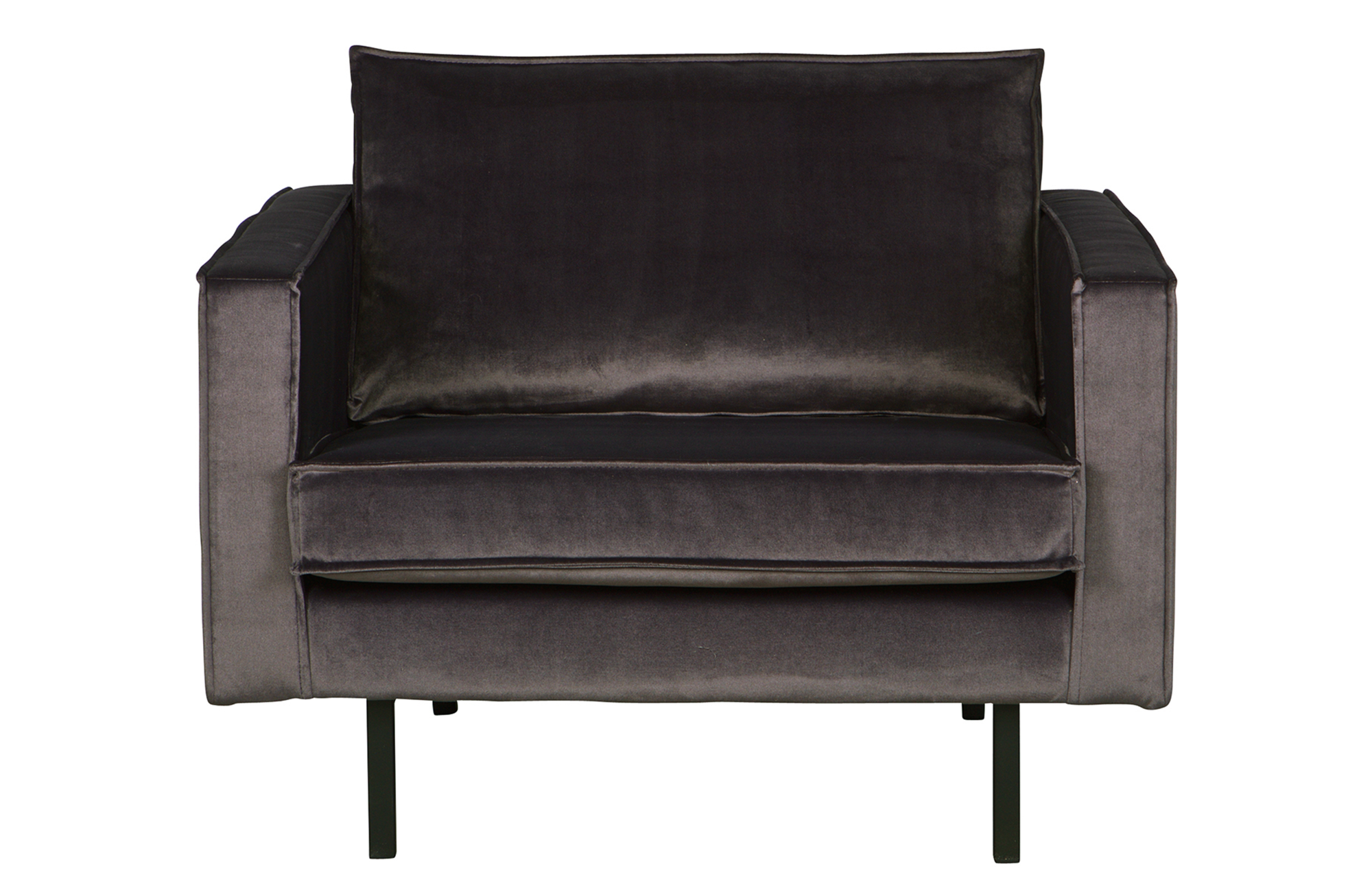 Fauteuil Rodeo Velvet - Antraciet