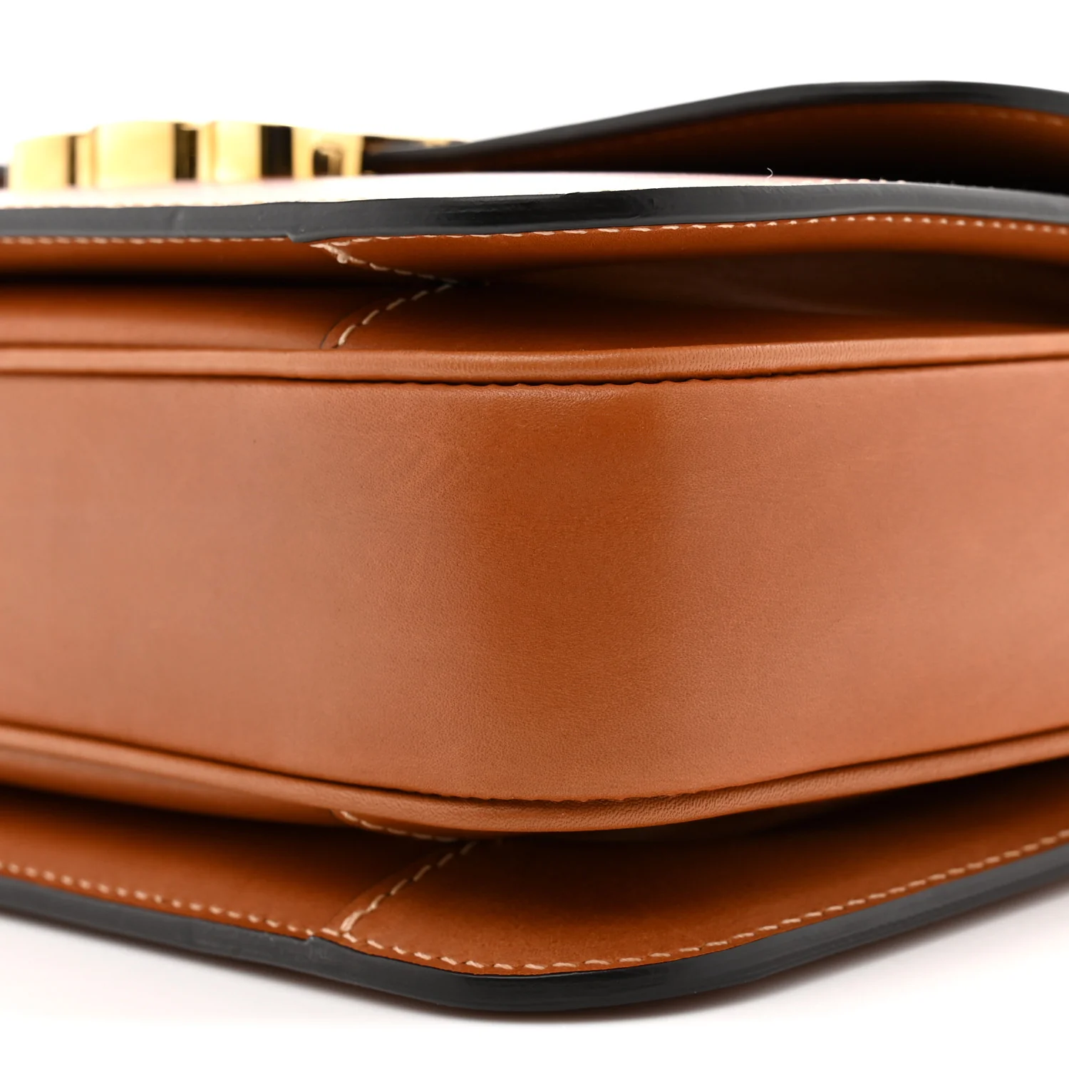 Natural Calfskin Medium Triomphe Tan - Top Club