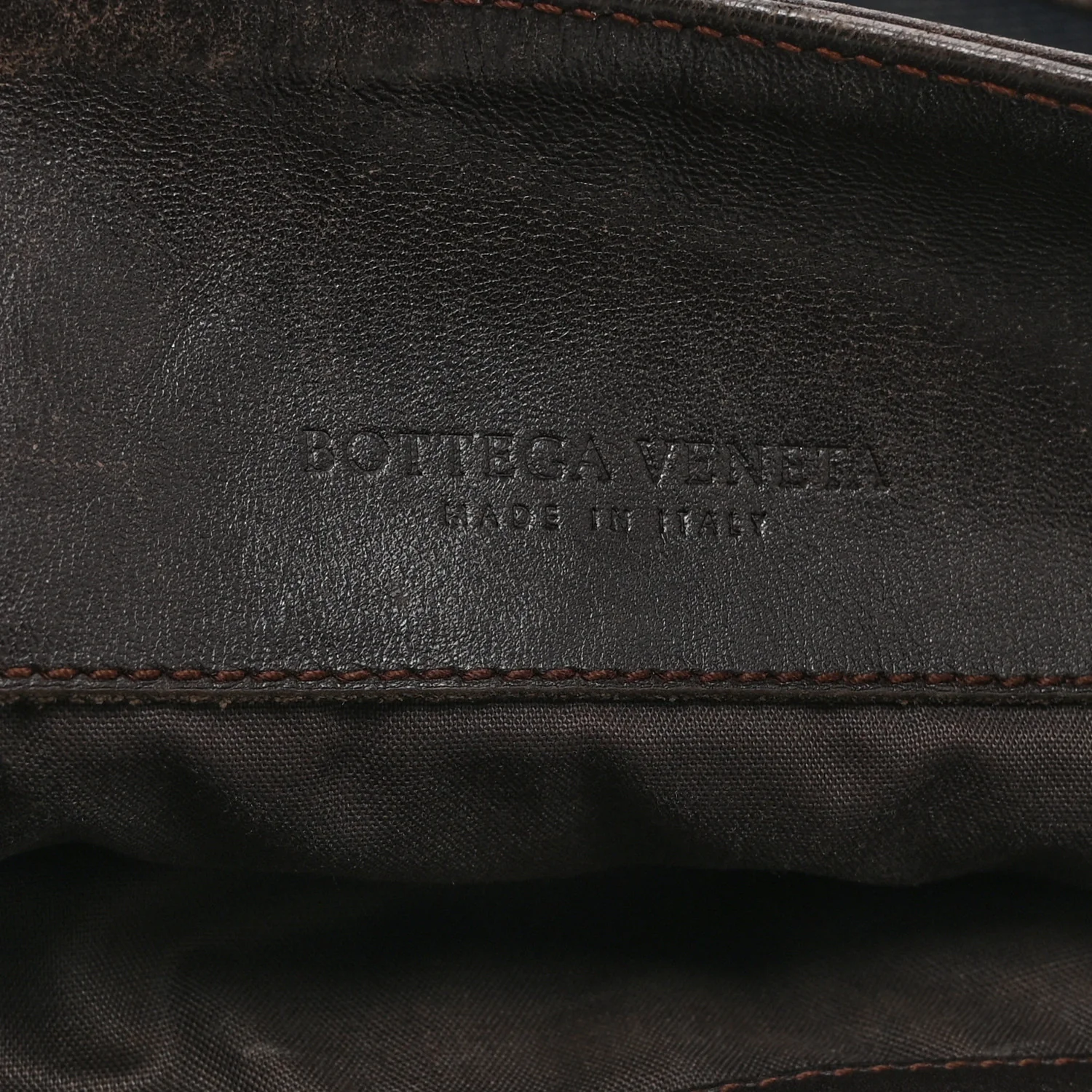 Nappa Intrecciato VN Crossbody Messenger Bag Brown - Top Club