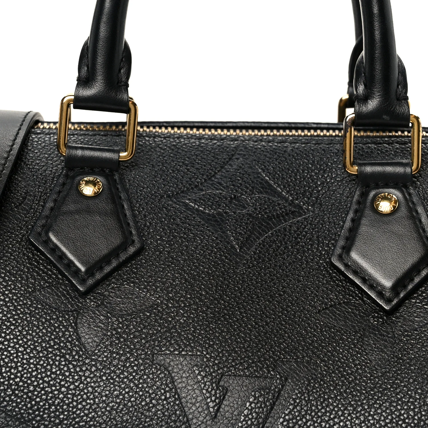 Empreinte Monogram Giant Speedy Bandouliere 25 Black - Top Club