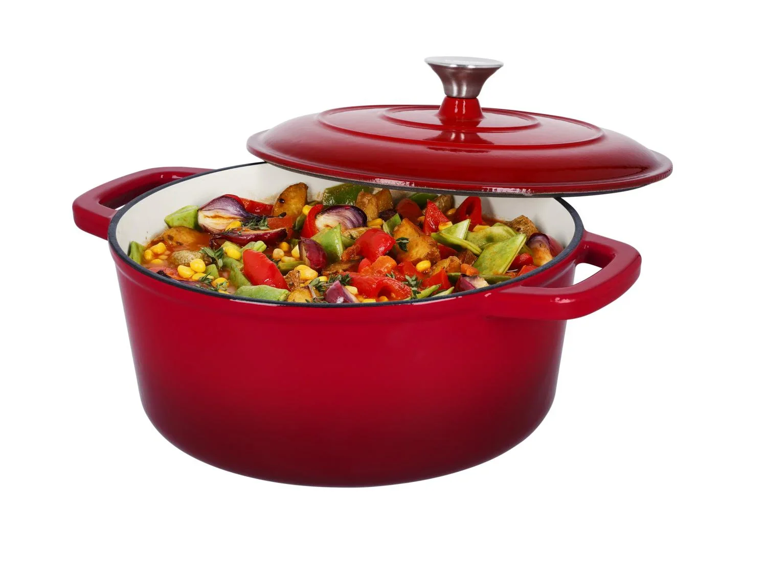 SILVERCREST Faitout en fonte Premium, 28 cm
