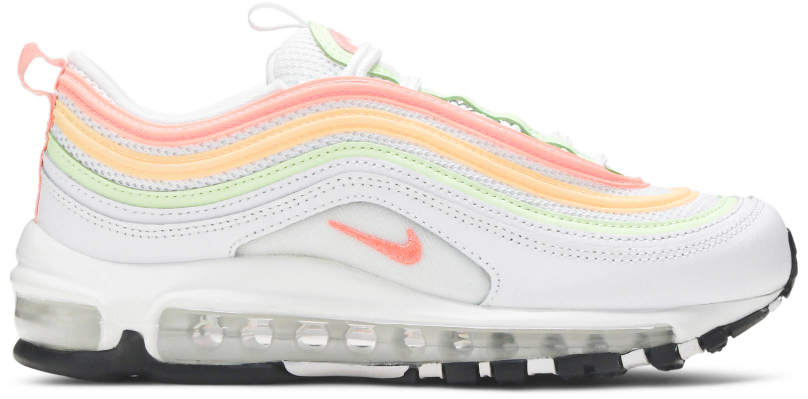 Wmns Air Max 97 Essential  White Melon Mint Volt  CZ6087-100 - Sneaker Replica Workshop
