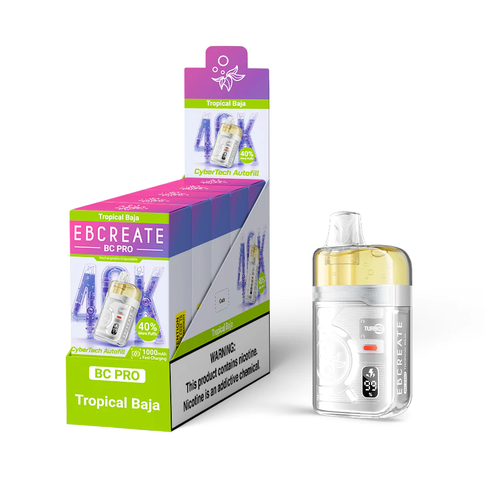EBCREATE BC PRO Rechargeable Disposable Vape (All Flavours)