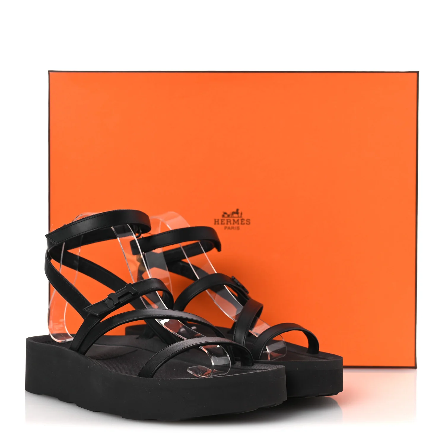 Nappa Liberte Sandals 38 Black - Top Club