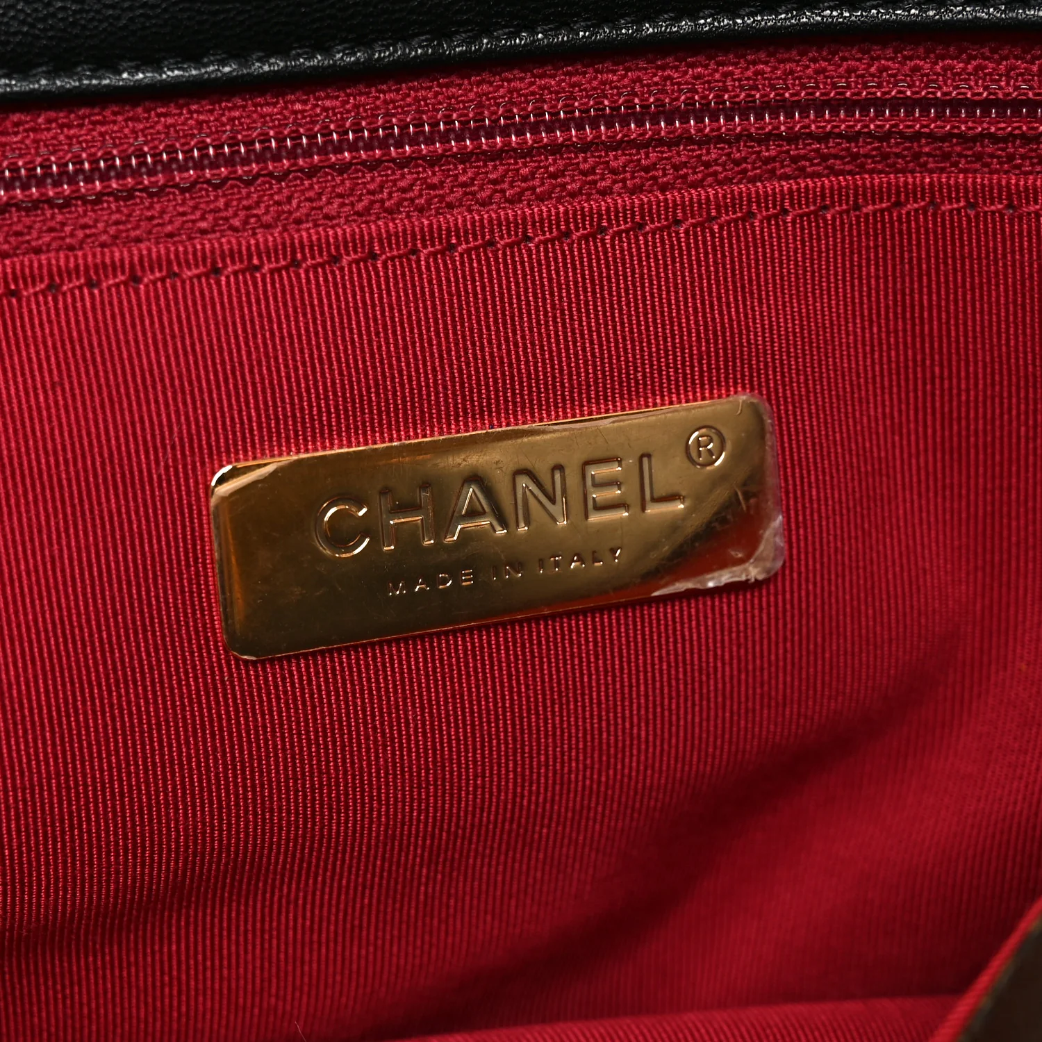 Goatskin Quilted Maxi Chanel 19 Flap Black - Top Club