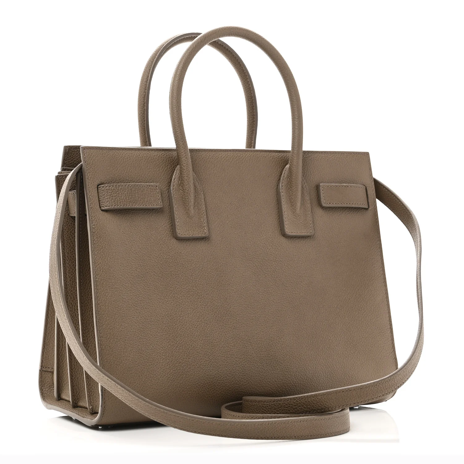 Grained Calfskin Baby Sac De Jour Taupe - Top Club