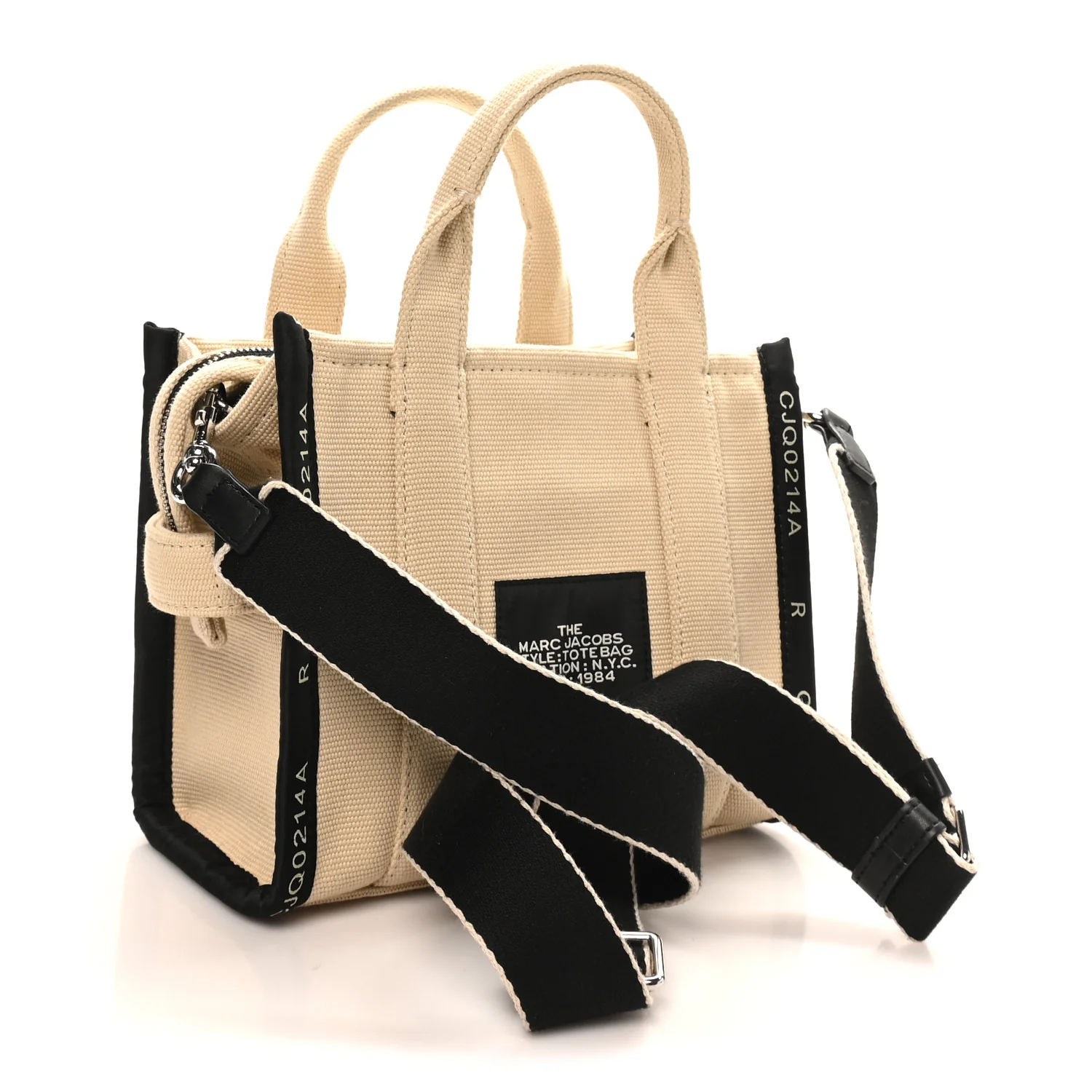 Jacquard Small The Traveler Tote Bag Warm Sand - Top Club