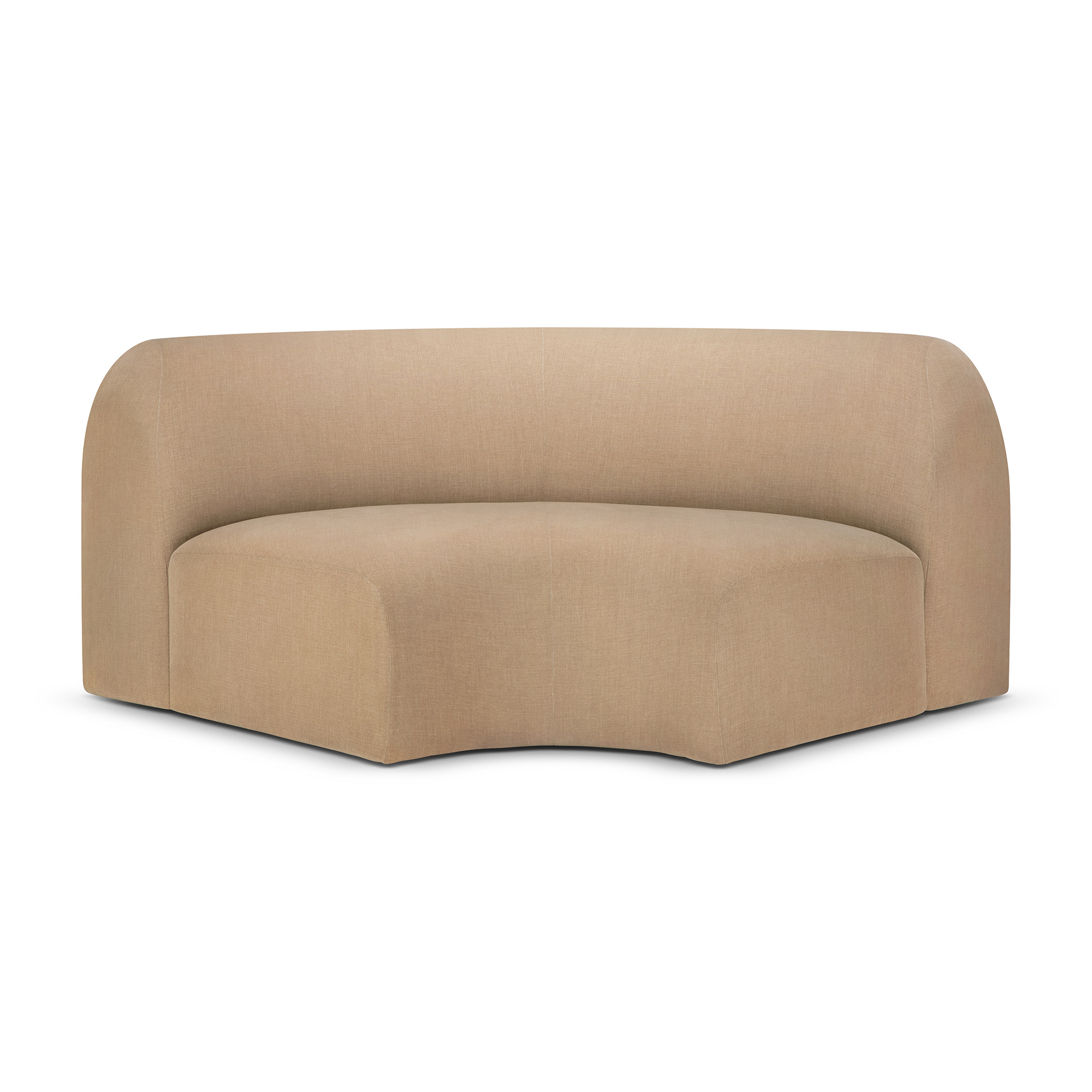 Bulky modulaire sofa - 90° hoekelement - light sepia