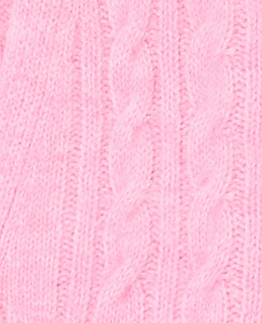 Pimkie Gilet torsadé court avec grands bord-côtes