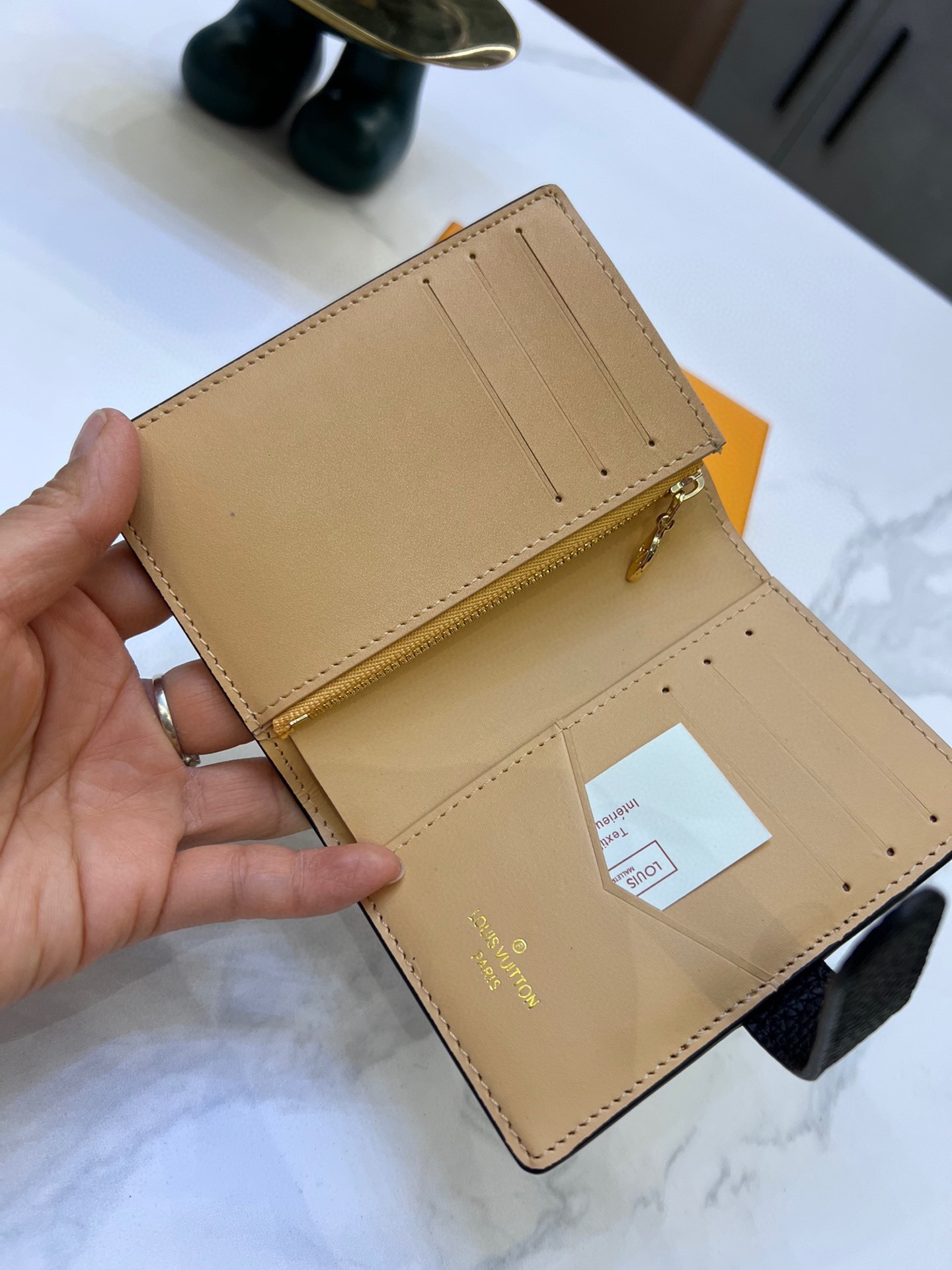 Louis Vertical CP Taurillon leather wallet size : 9*12*10 cm - Top Club