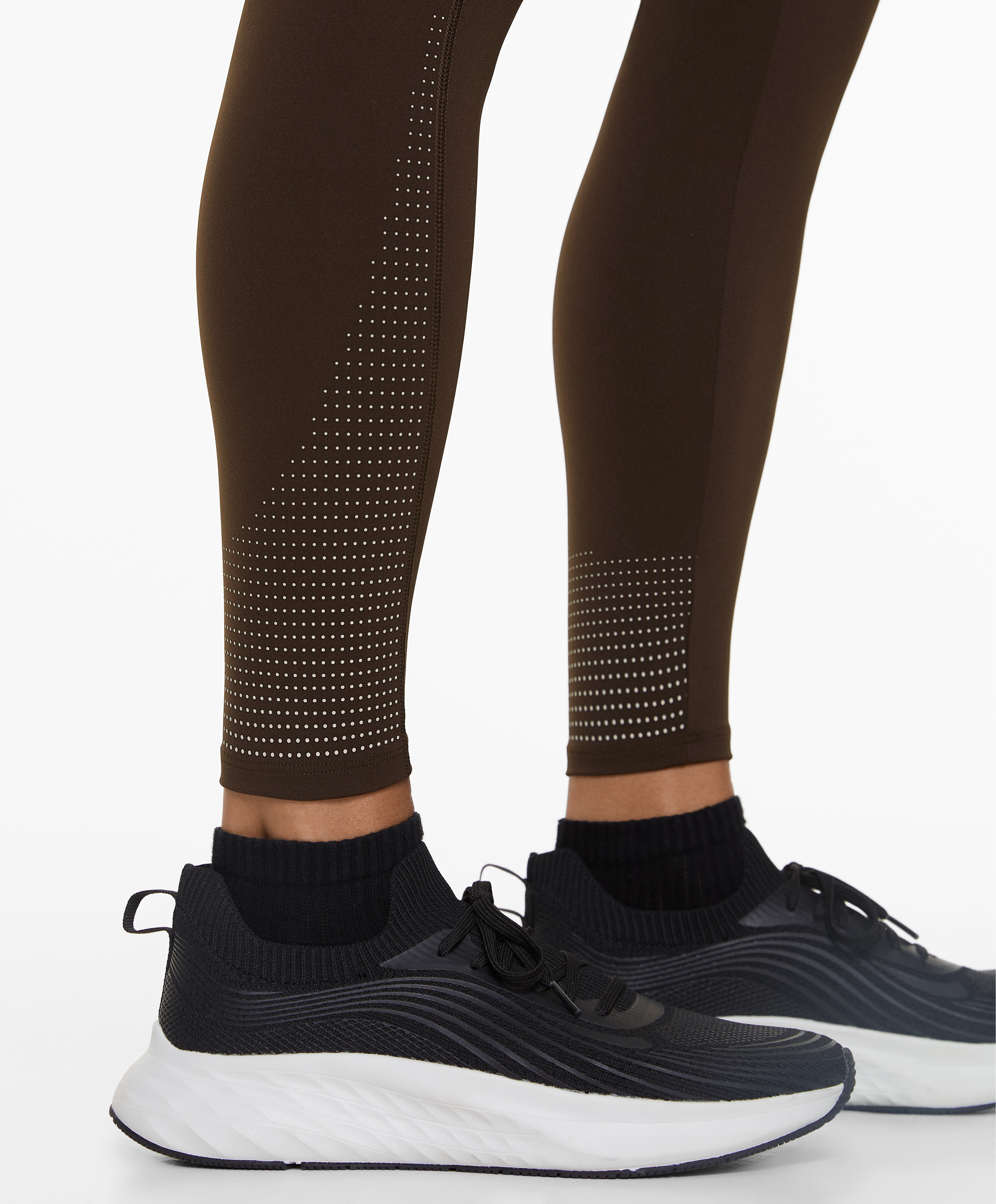 OYSHO Compressive running high-rise 65cm ankle-length leggings