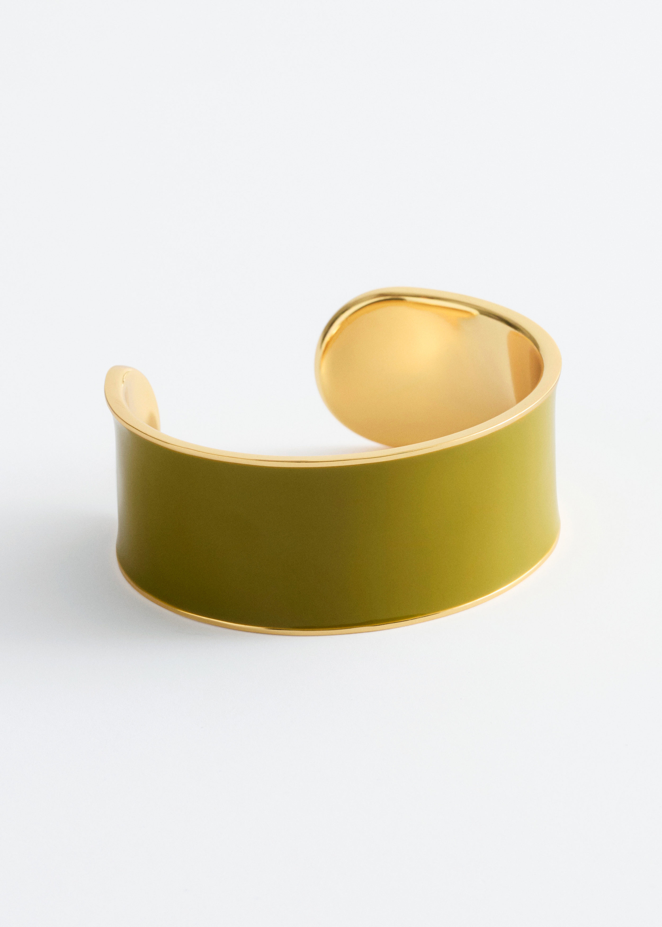 & Other Stories TWO-TONE CUFF BRACELET
