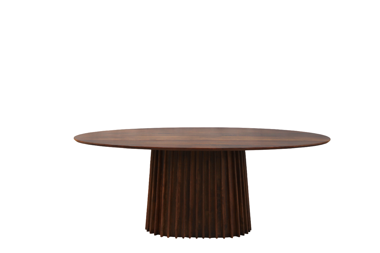 Eettafel Madrid ovaal 200cm