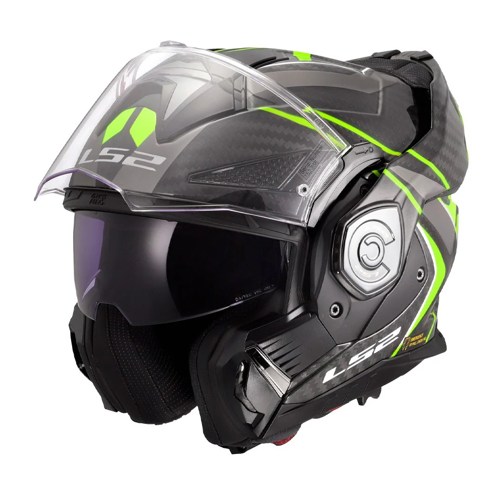 CASCO MODULAR LS2 FF901 ADVANT X CARBON FUTURE II - AMARILLO FLUOR