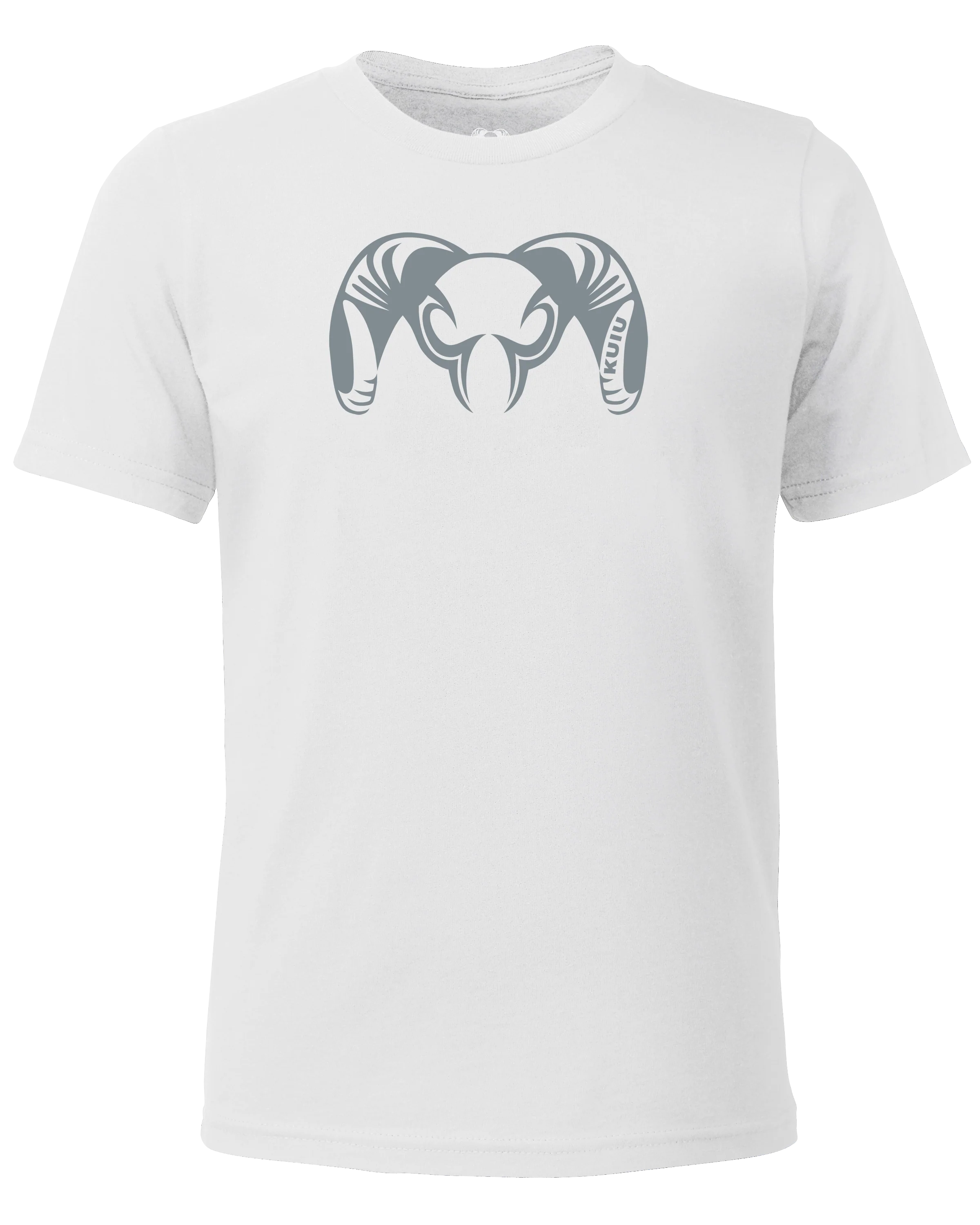 Youth Engraved Ram T-Shirt | White