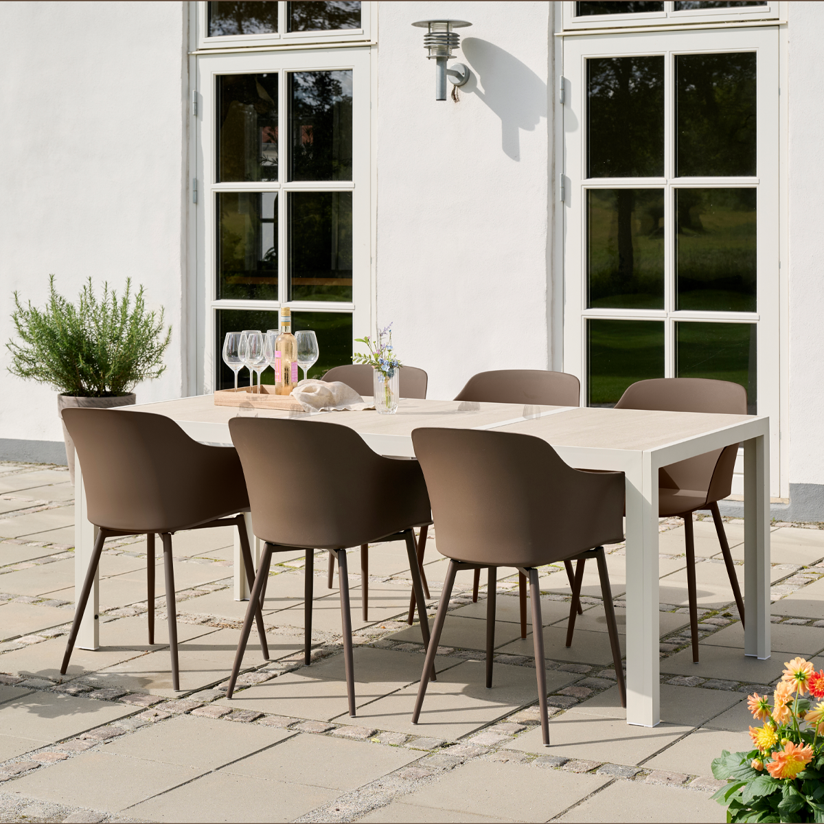 Tuintafel Bosse Beige