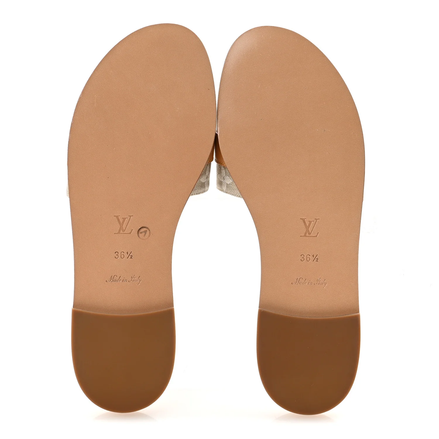 Monoglam Lock It Flat Mule 36.5 Gold - Top Club