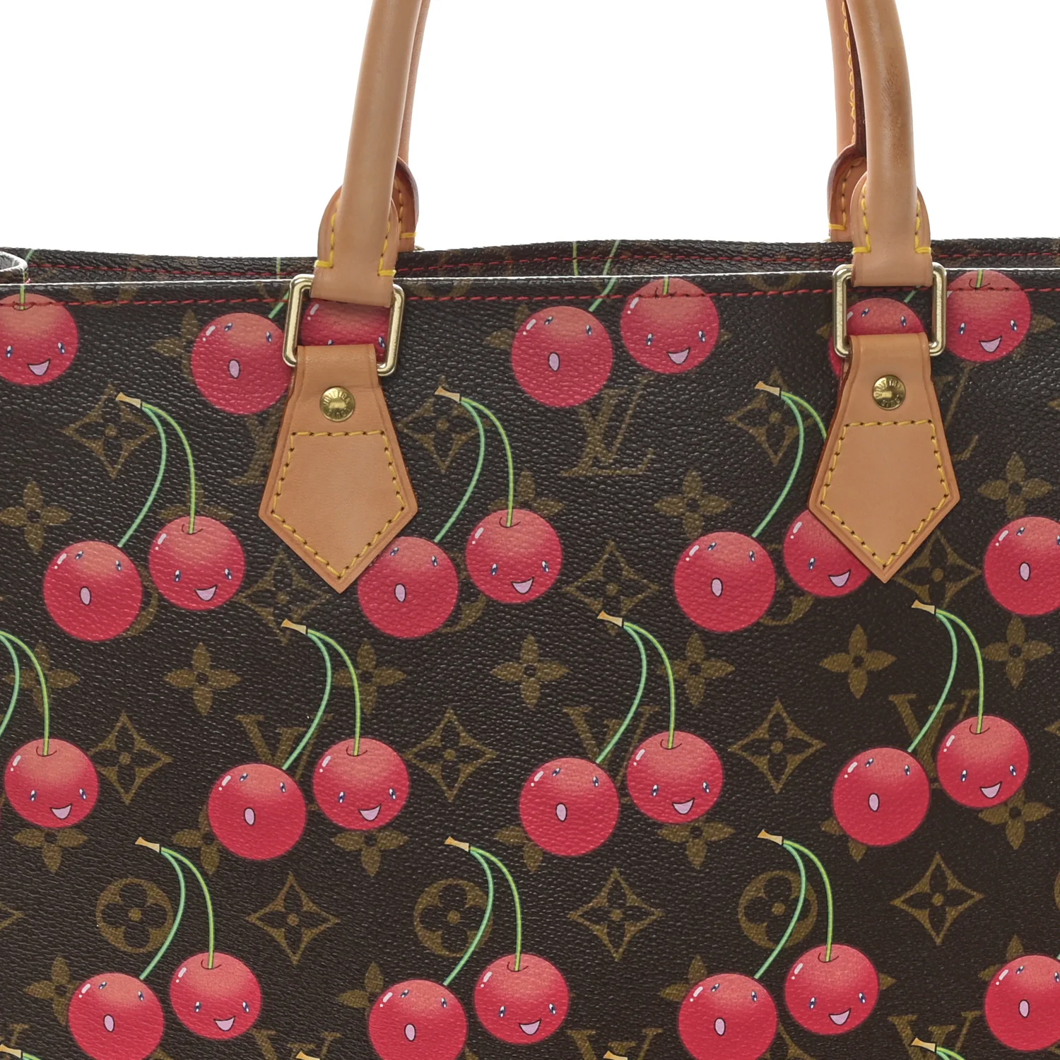 Monogram Cerises Sac Plat - Top Club
