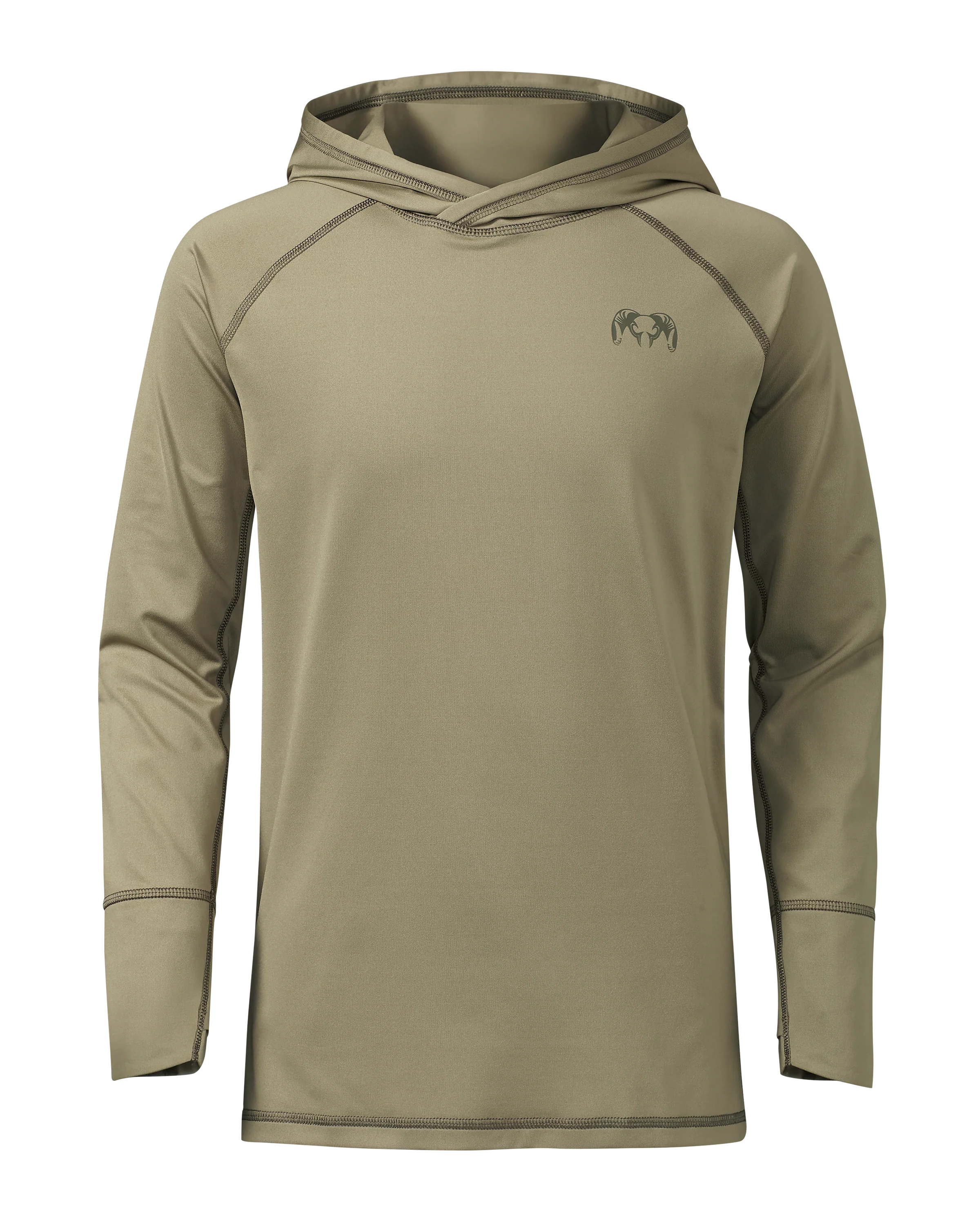 Youth Gila LS Hoodie | Khaki