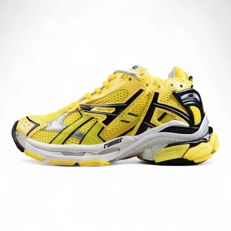 Balenciaga Runner 7.0 – Yellow - Sneaker Replica Workshop