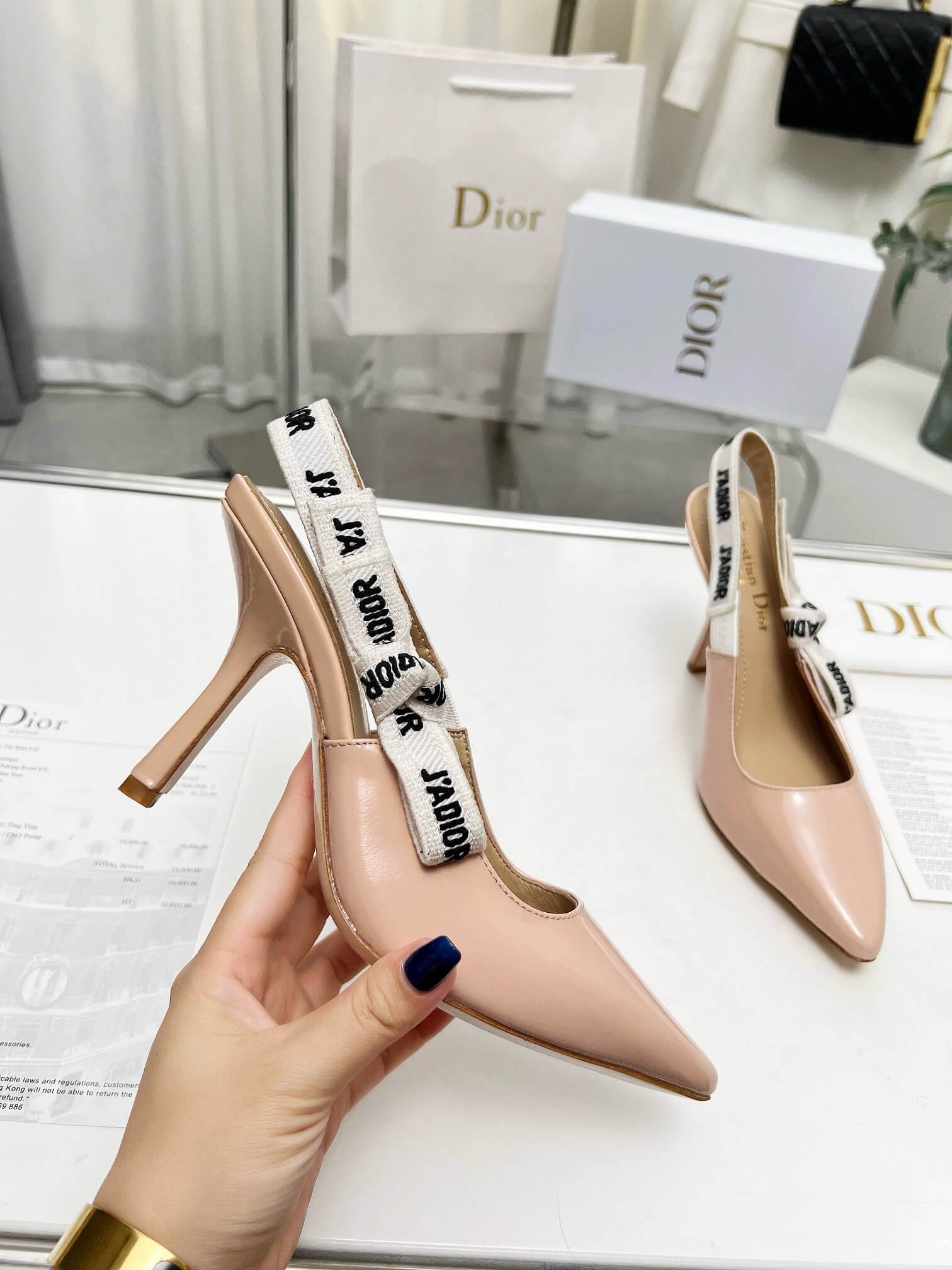 J Adior Slingback Pump - Top Club