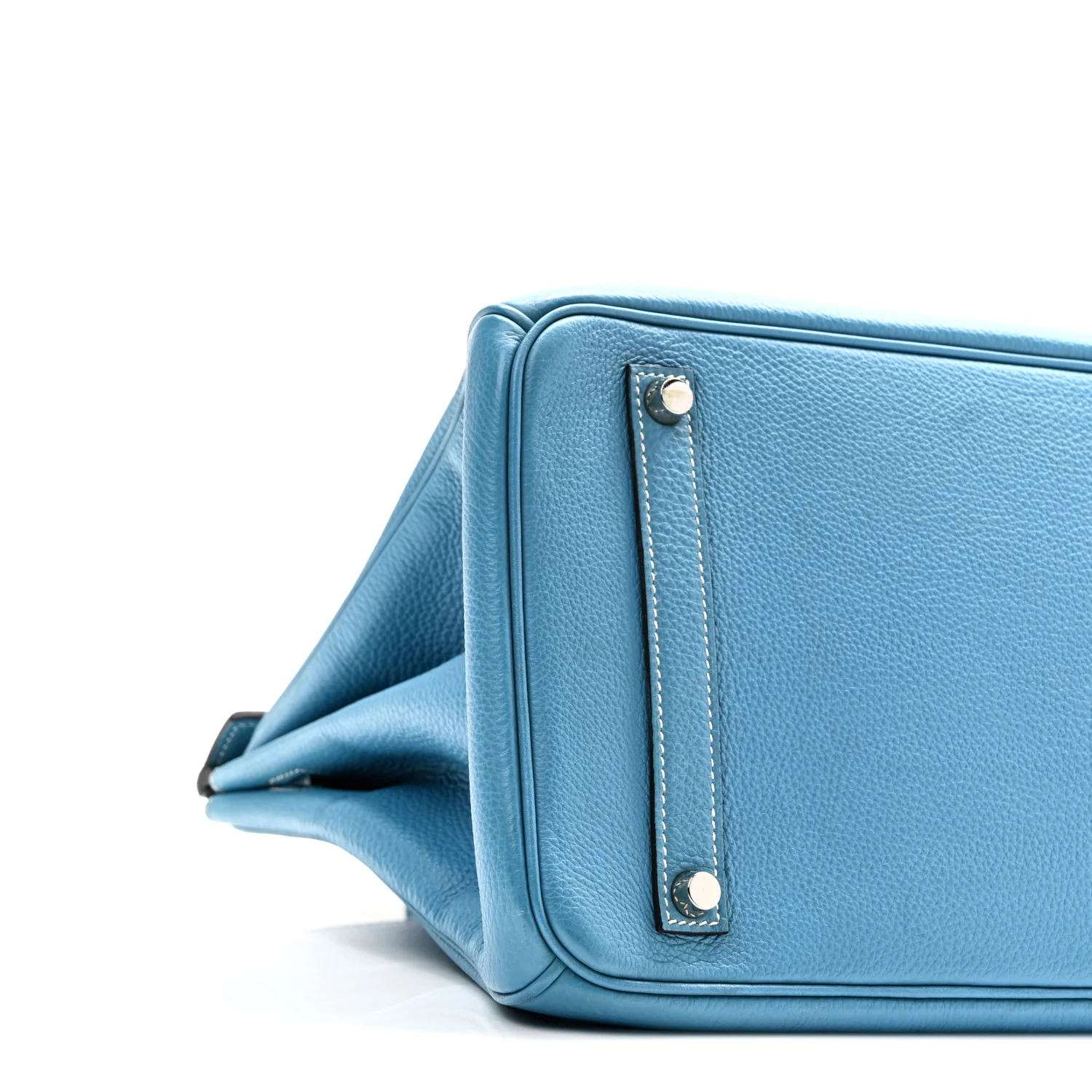 Togo Birkin 35 Blue Jean - Top Club