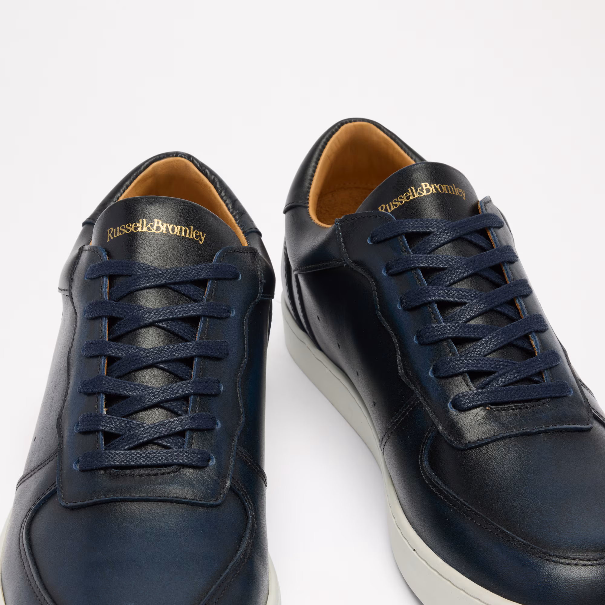 ReboundedOxford Leather Trainer