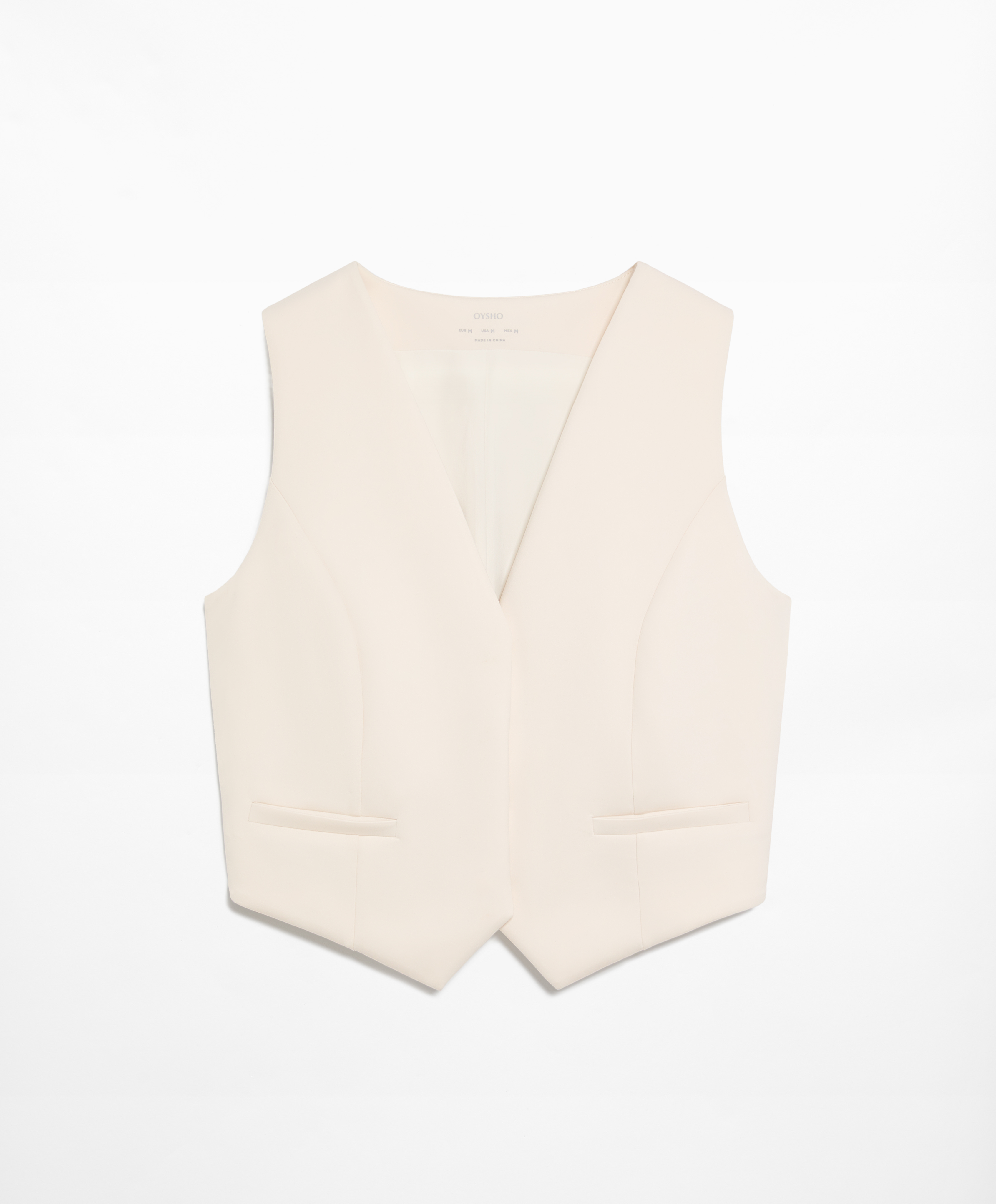 OYSHO Neoprene-effect waistcoat