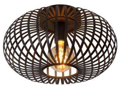 MORGANA PLAFONDLAMP 40CM ZWART