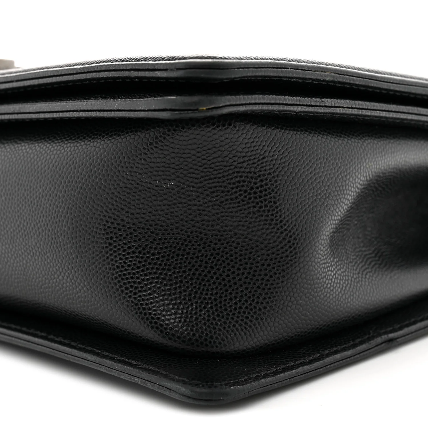 Caviar Quilted New Medium Boy Flap Black - Top Club