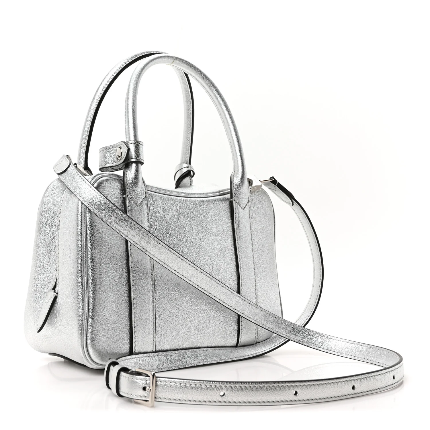 Metallic Chevre Mignon BB Silver - Top Club