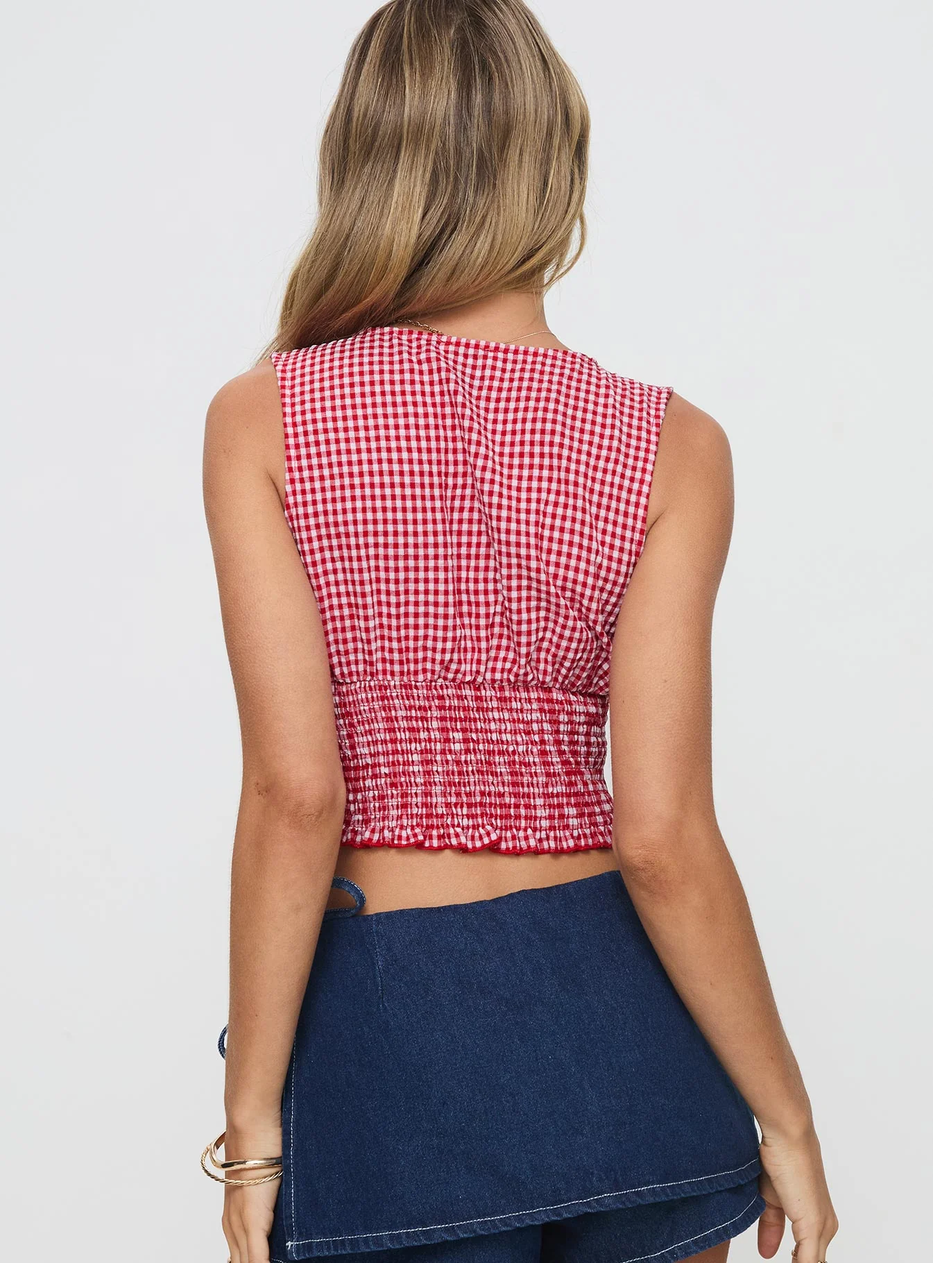 Mixing It Up Top Red / White