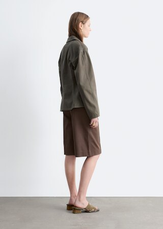 & Other Stories TAILORED BERMUDA SHORTS