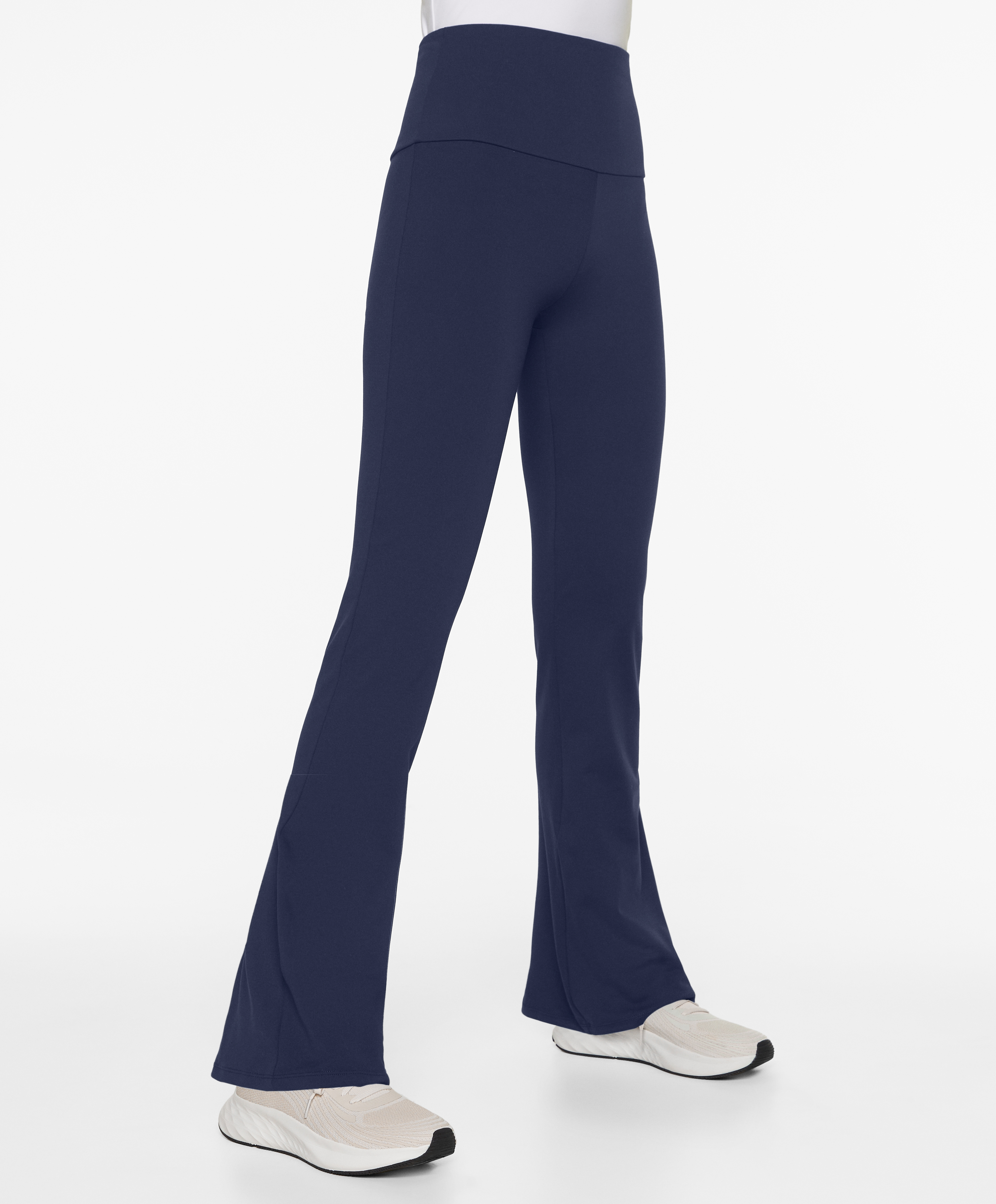 OYSHO High-rise comfortlux flare trousers