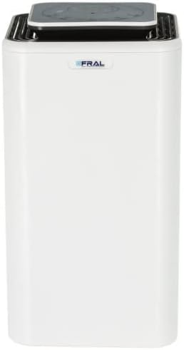 Fral DryDigit 13C.ECO Deumidificatore casa | 12L/24H | Rimuovere L'umidità Dall'aria | Display digitale | Asciugatura | Deumidificazione in cantina, appartamento, abitazione, garage fino a 190m³/h