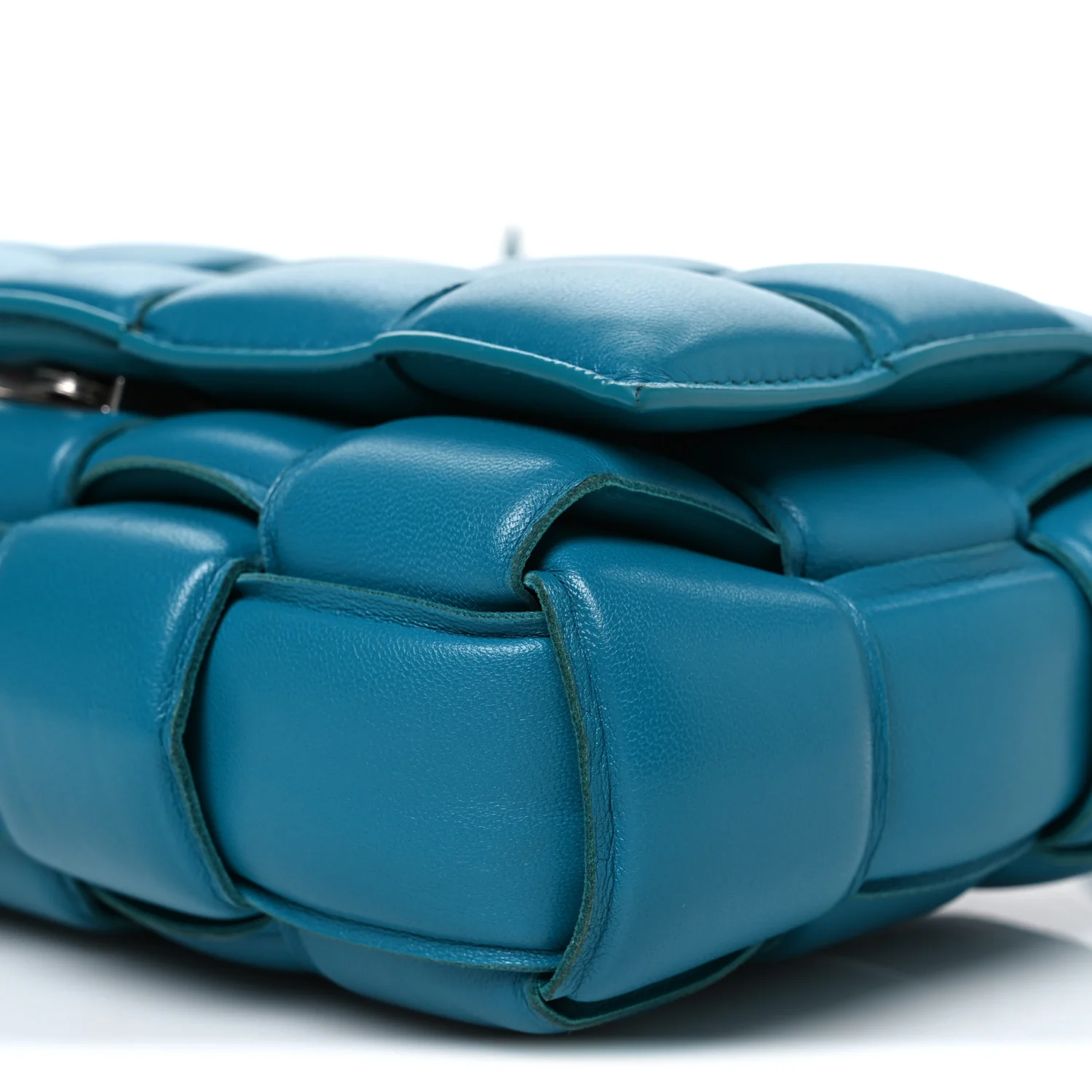 Nappa Maxi Intreccio Padded Cassette Crossbody Bag Blaster - Top Club