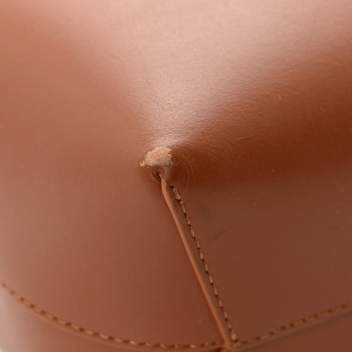 Calfskin Soft Lady Bag Biscotti - Top Club