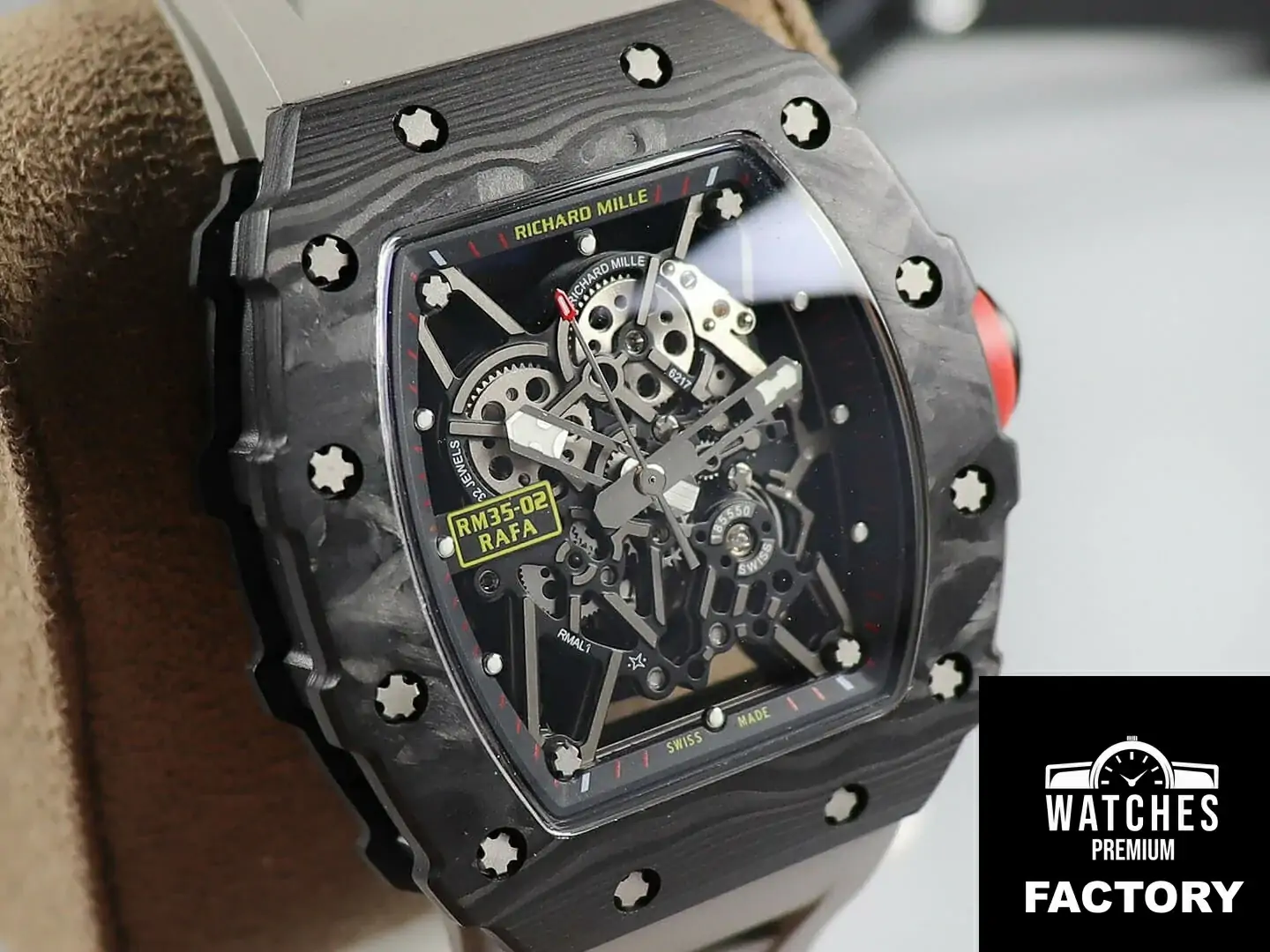 Richard Mille RM035 KV Factory Black Case