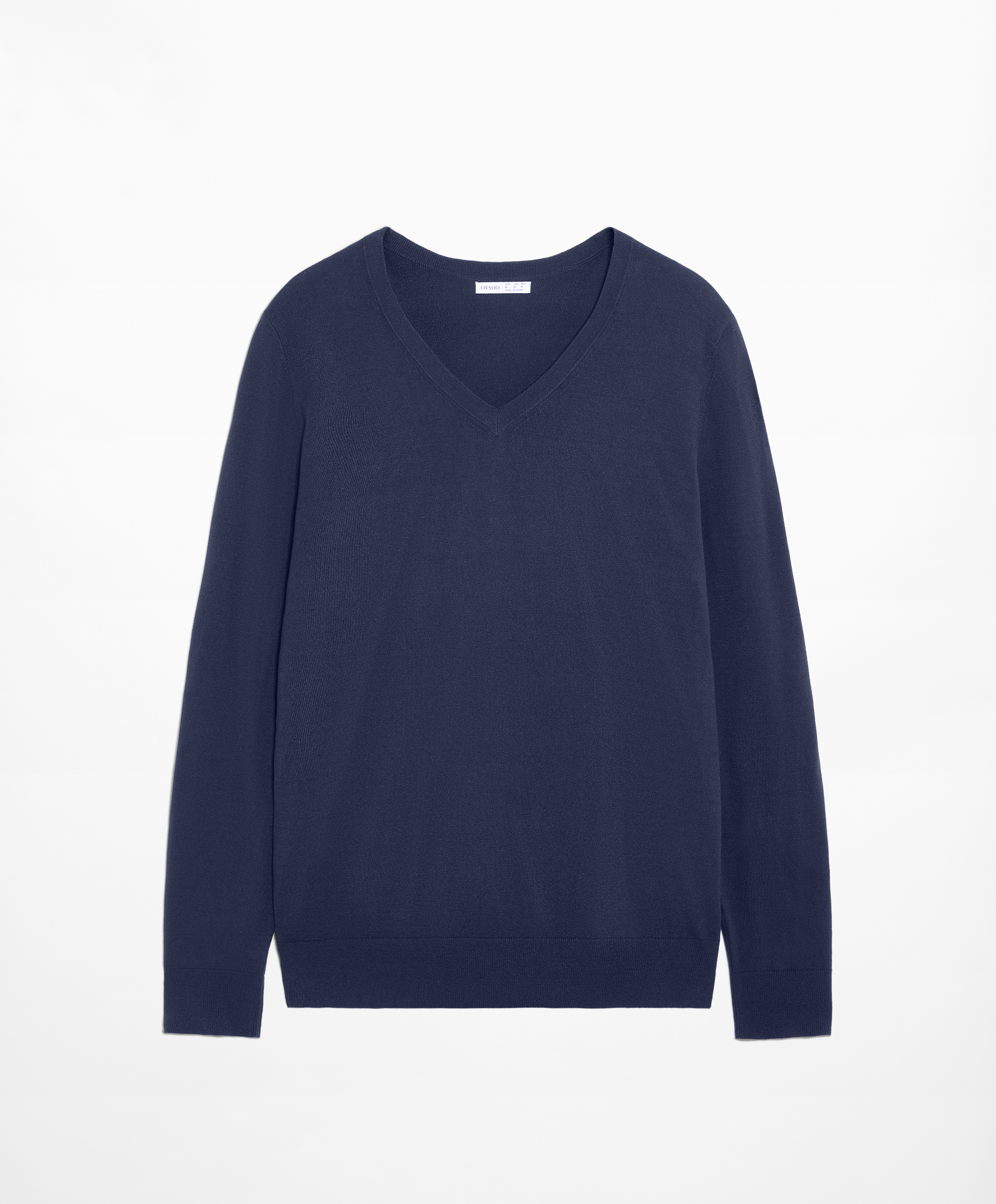 OYSHO V-neck knit sweater