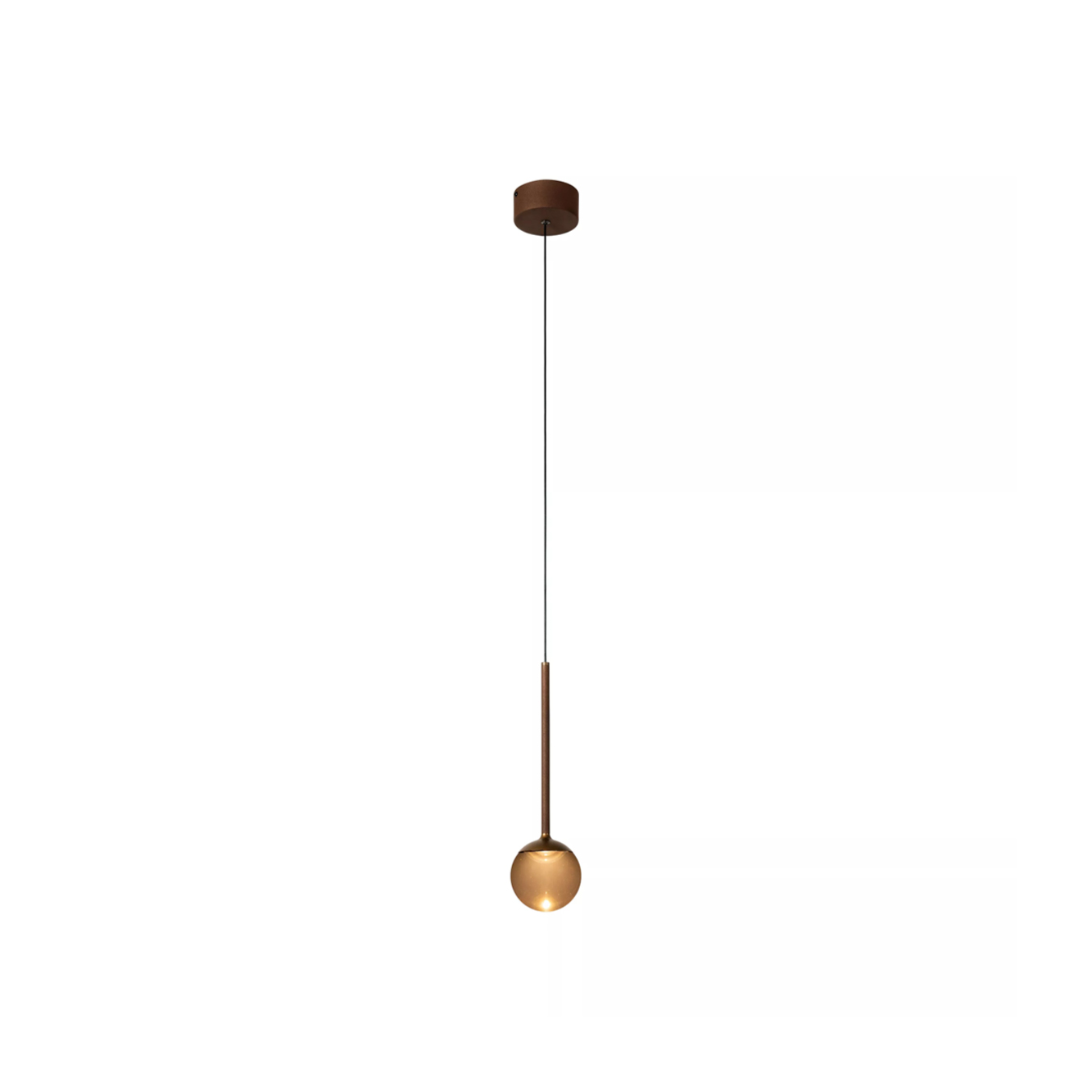 Hanglamp Calina 1-lichts koffie