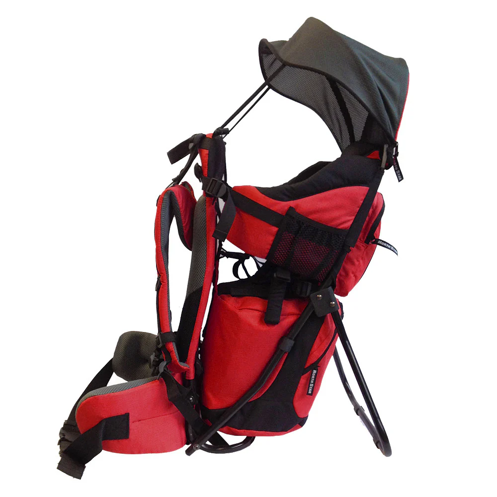 North Star BABY PRO rojo cereza - Mochila portabebes