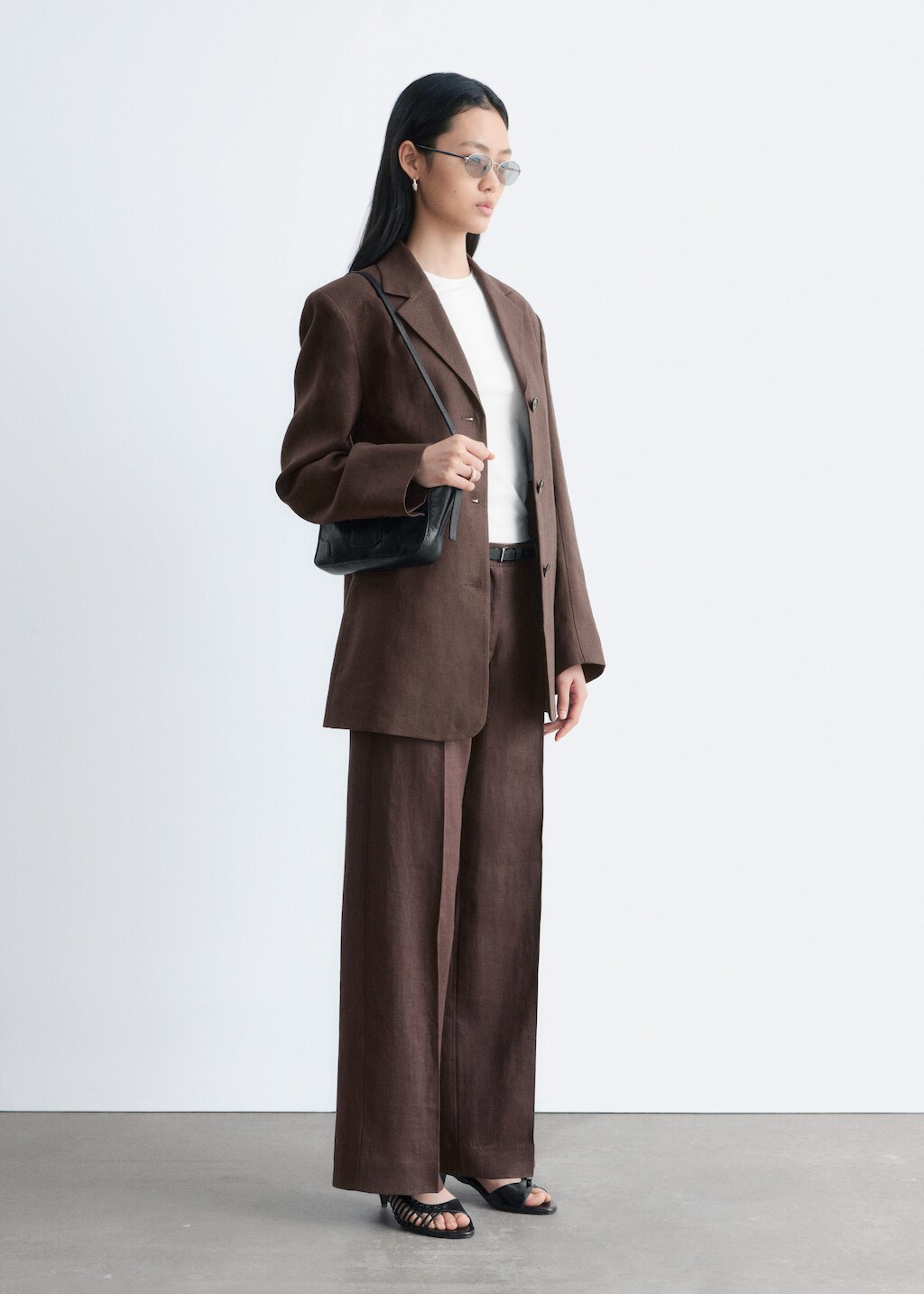 & Other Stories TAILORED LINEN TROUSERS