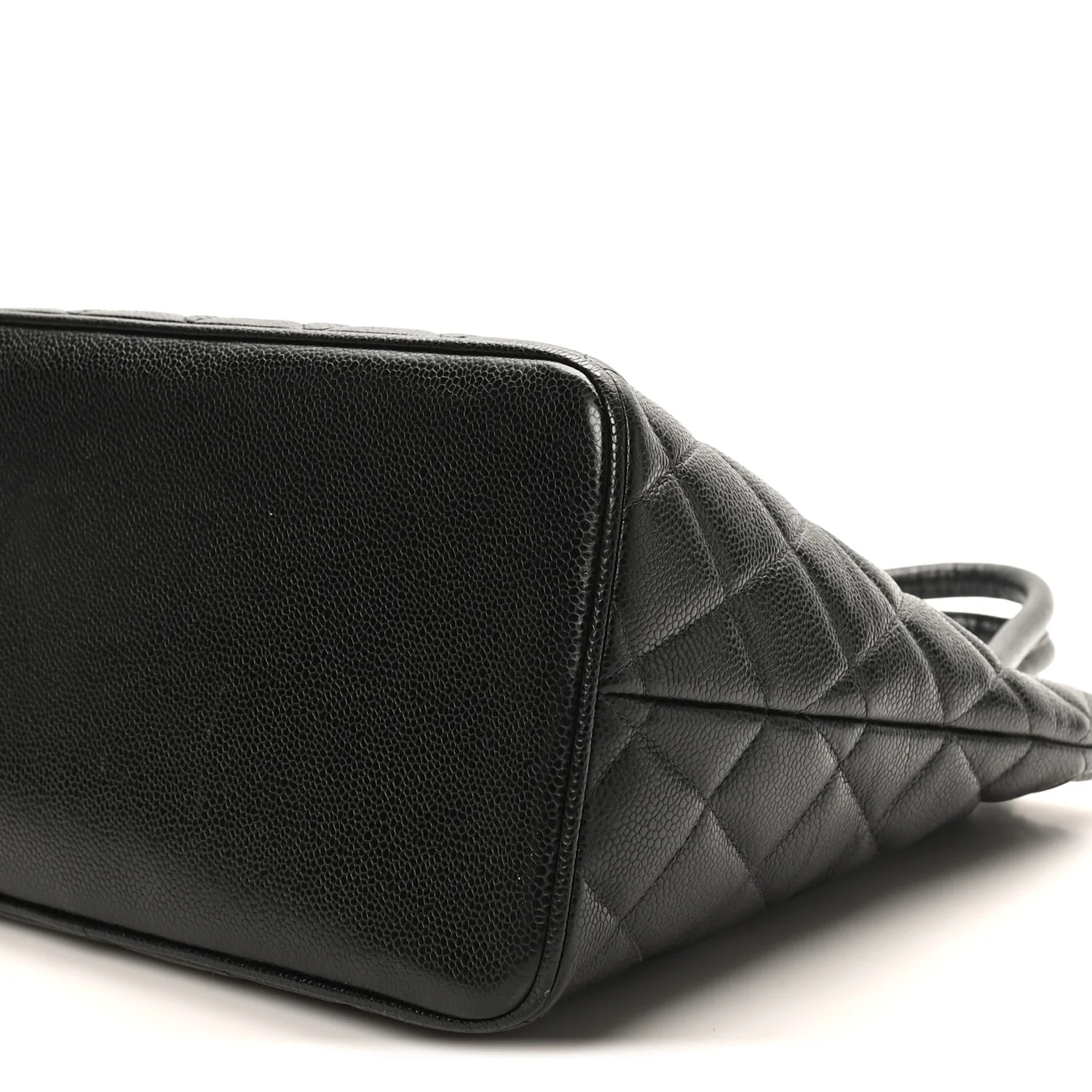 Caviar Quilted Medallion Tote Black - Top Club