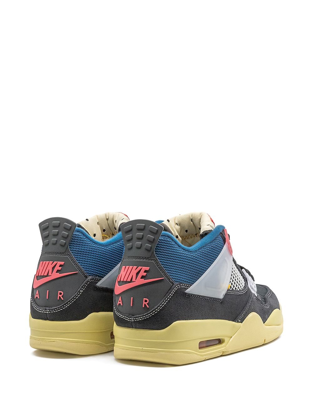 Union LA x Air Jordan 4 Retro  Off Noir  DC9533-001 Reps - Sneaker Replica Workshop