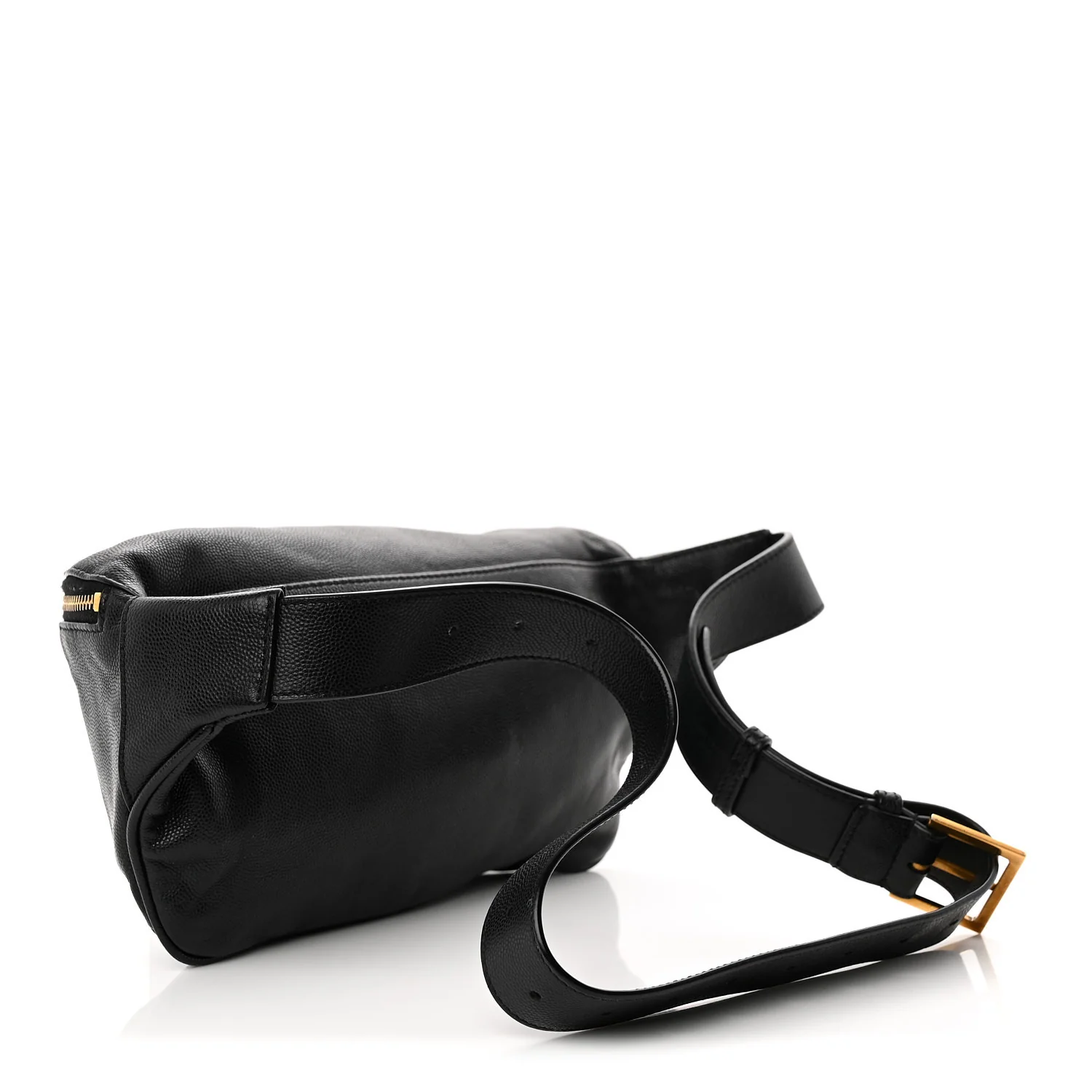 Grain De Poudre Monogram Belt Bag Black - Top Club